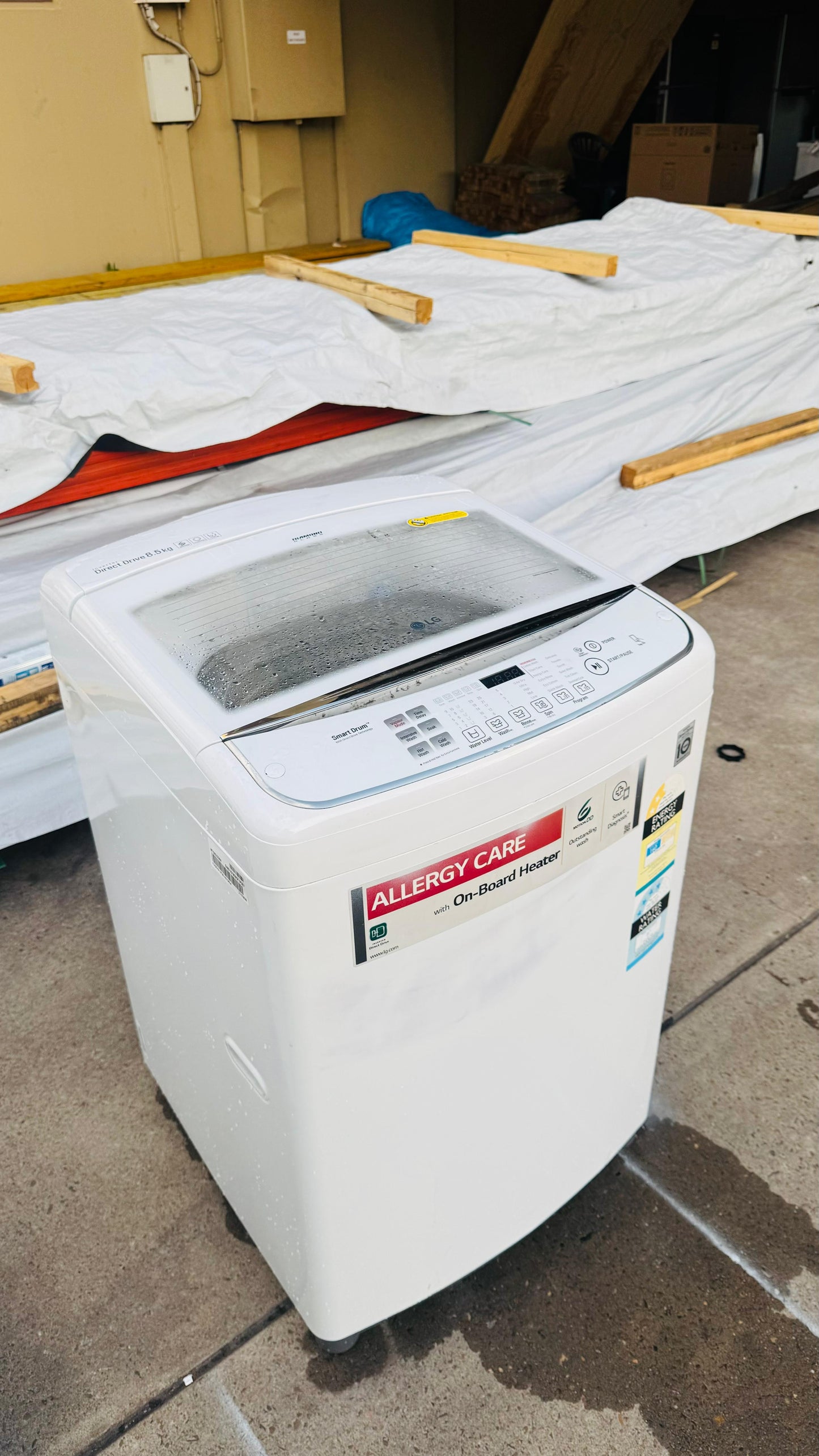 LG 8.5KGS TOP LOADER WASHING MACHINE