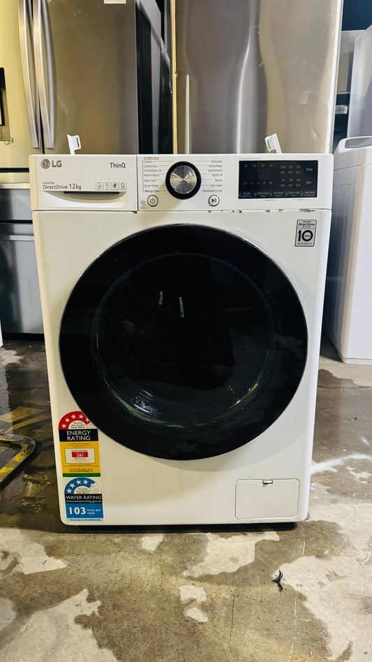 LG 12KGS FRONT LOADER WASHING MACHINE