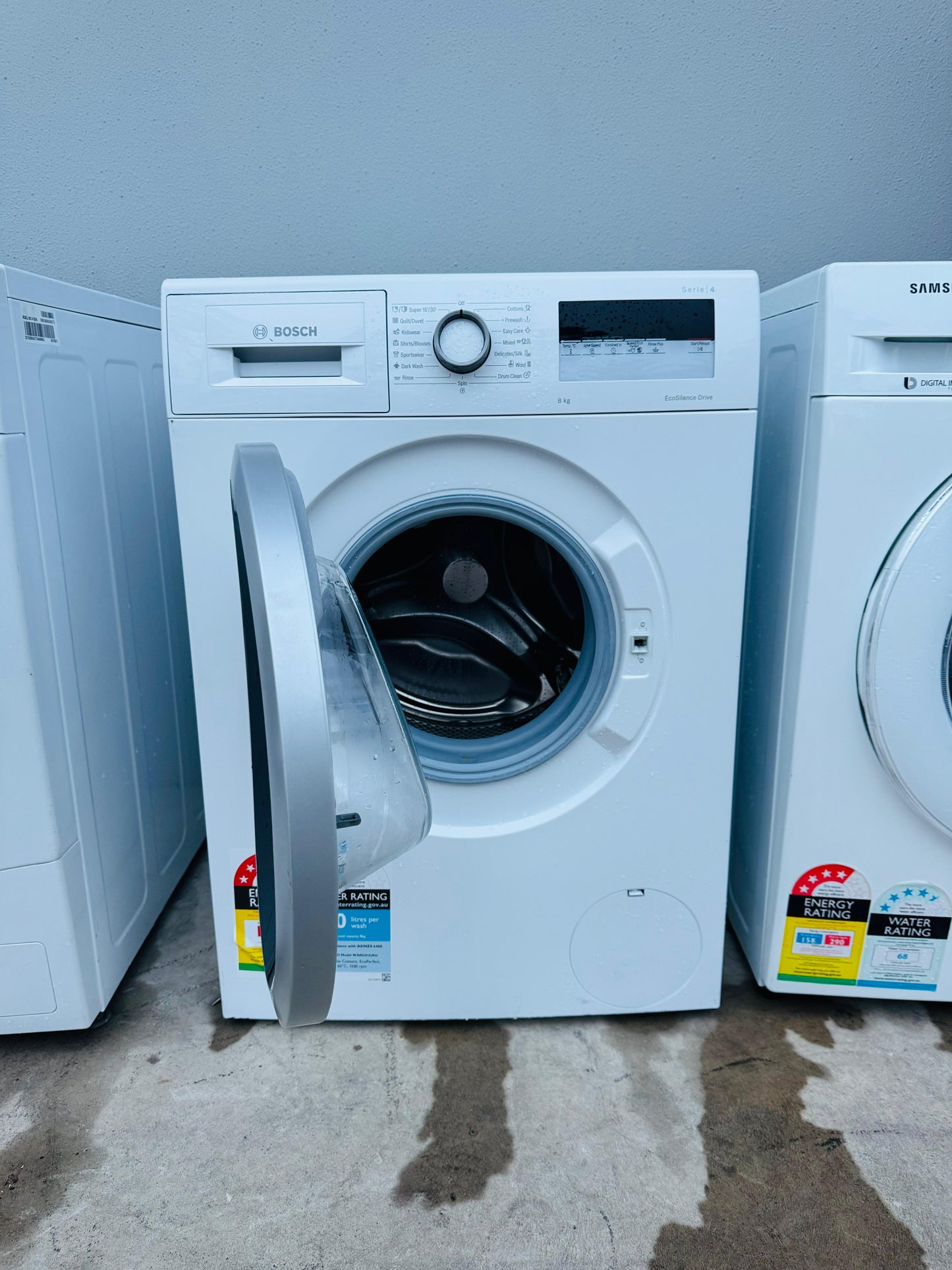 BOSCH 8KGS FRONT LOADER WASHING MACHINE