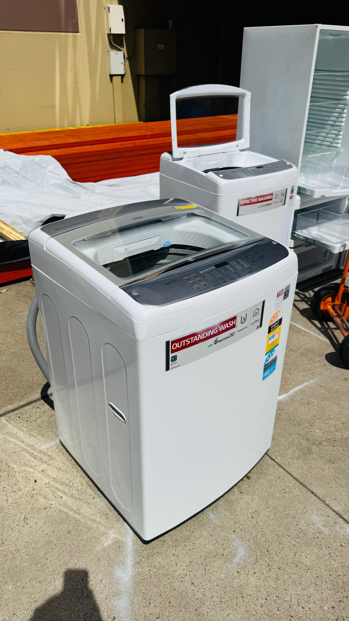 LG 10KGS TOP LOADER WASHING MACHINE
