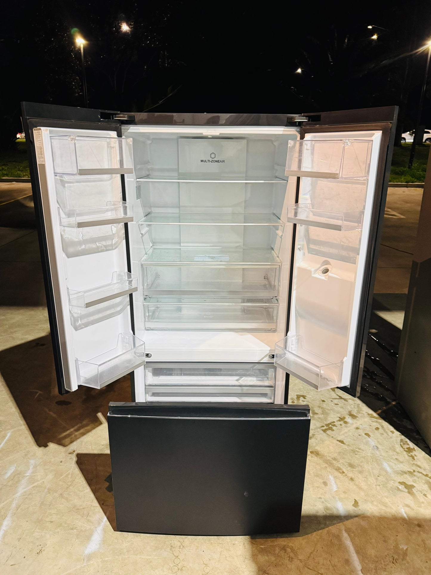 HAIER 514 LITRES FRIDGE FREEZER & NON PLUMBED WATER DISPENSER