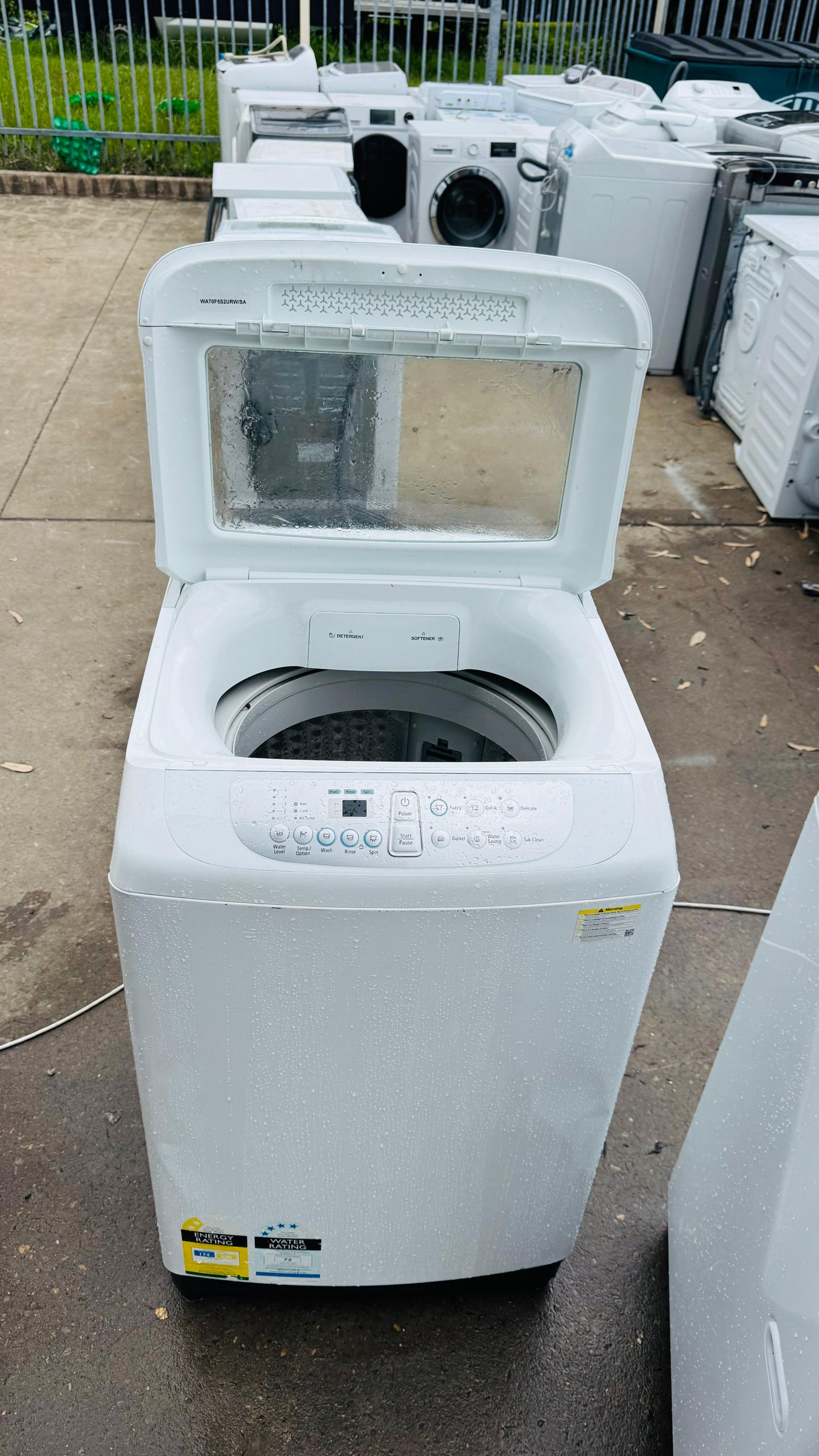 SAMSUNG 7KGS TOP LOADER WASHING MACHINE