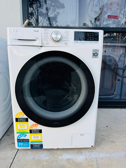 LG 9KGS FRONT LOADER WASHING MACHINE