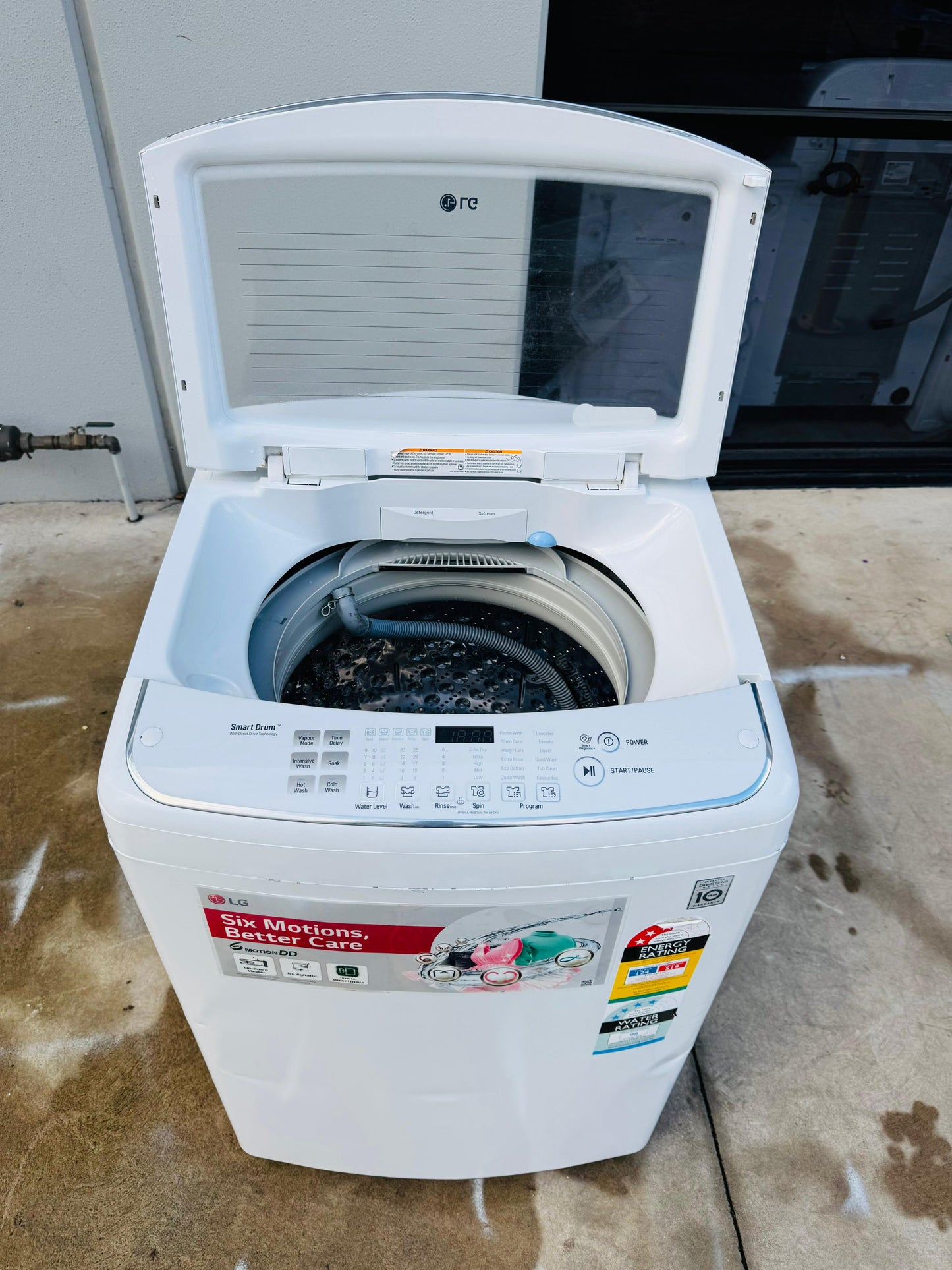 LG 9.5KGS TOP LOADER WASHING MACHINE