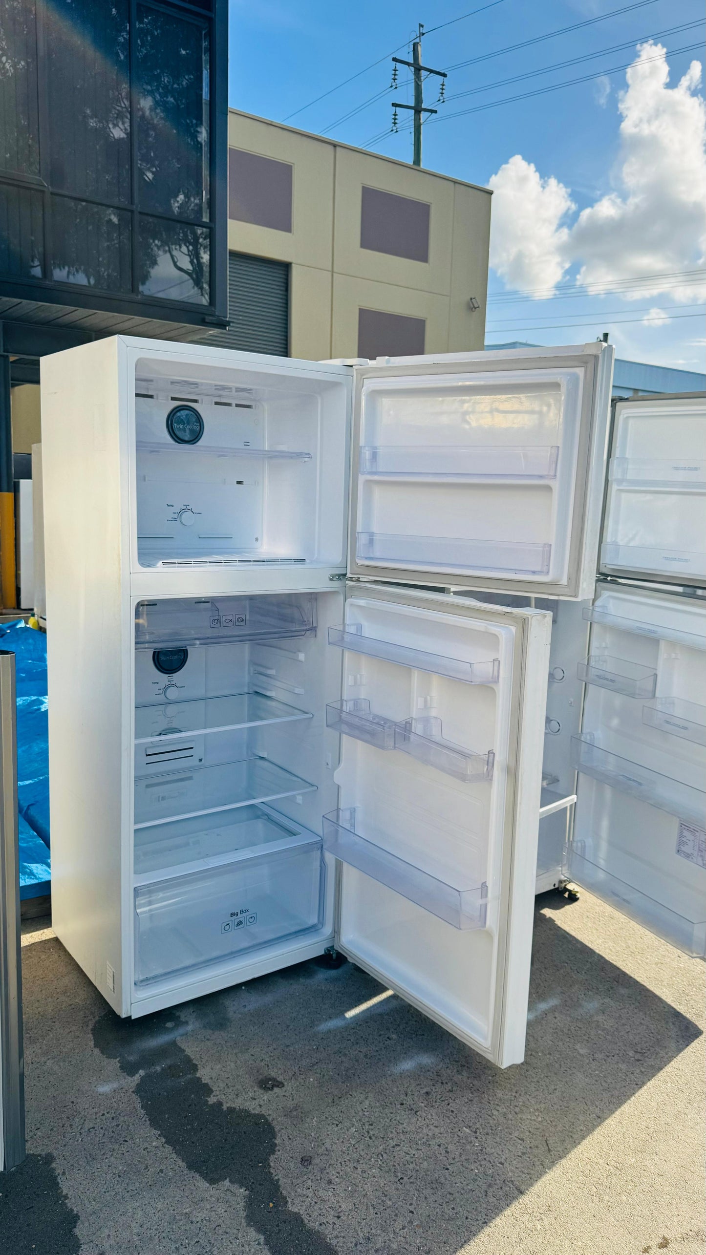 SAMSUNG 400 LITRES FRIDGE FREEZER
