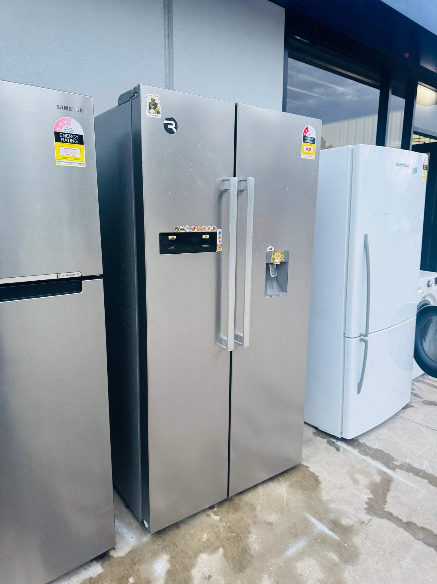 KOGAN 527 LITRES SIDE BY SIDE DOOR FRIDGE FREEZER