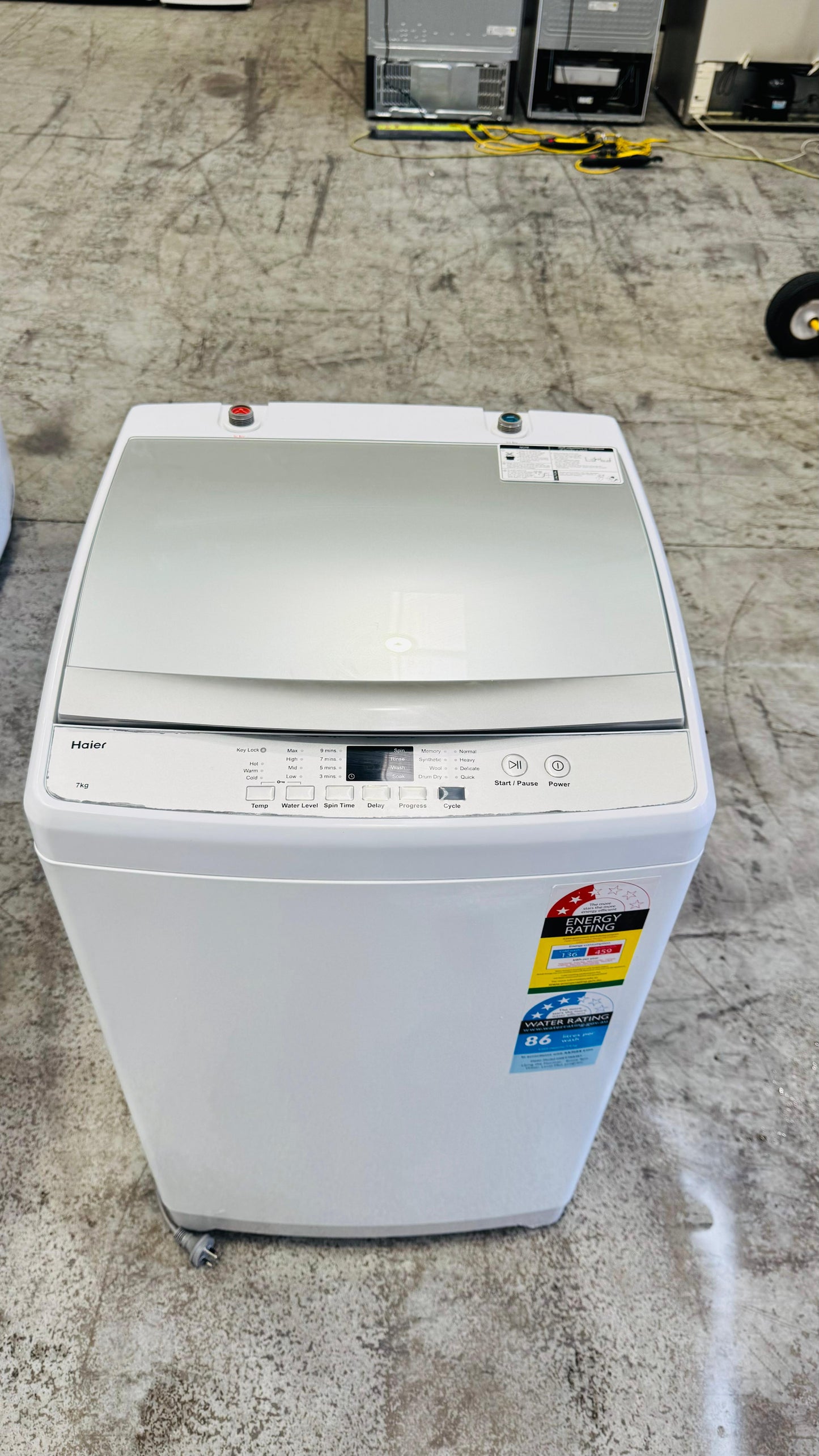HAIER 7KGS TOP LOADER WASHING MACHINE