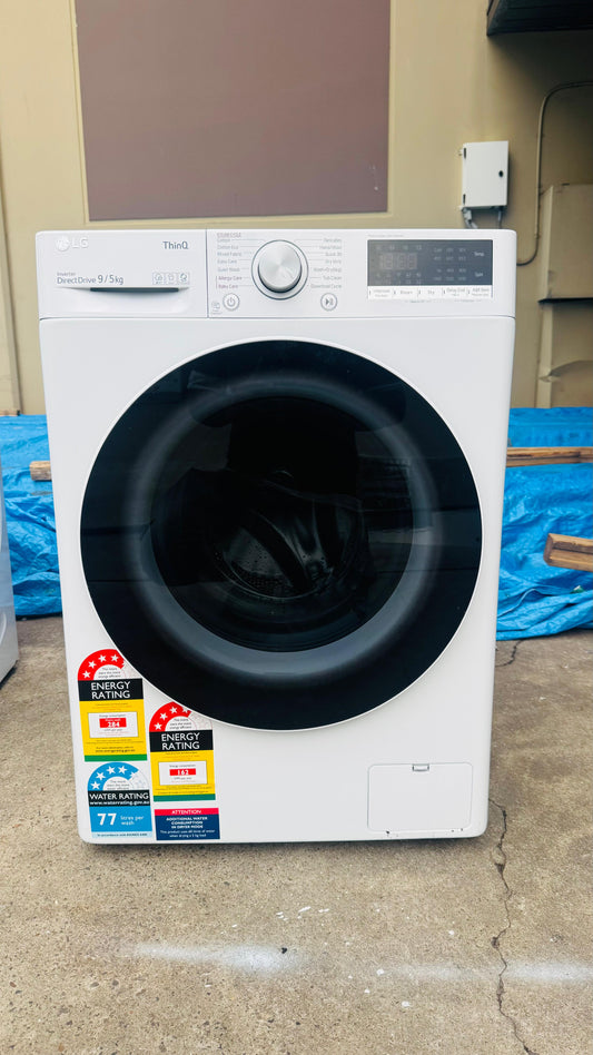 LG 9KGS FRONT LOADER WASHING MACHINE