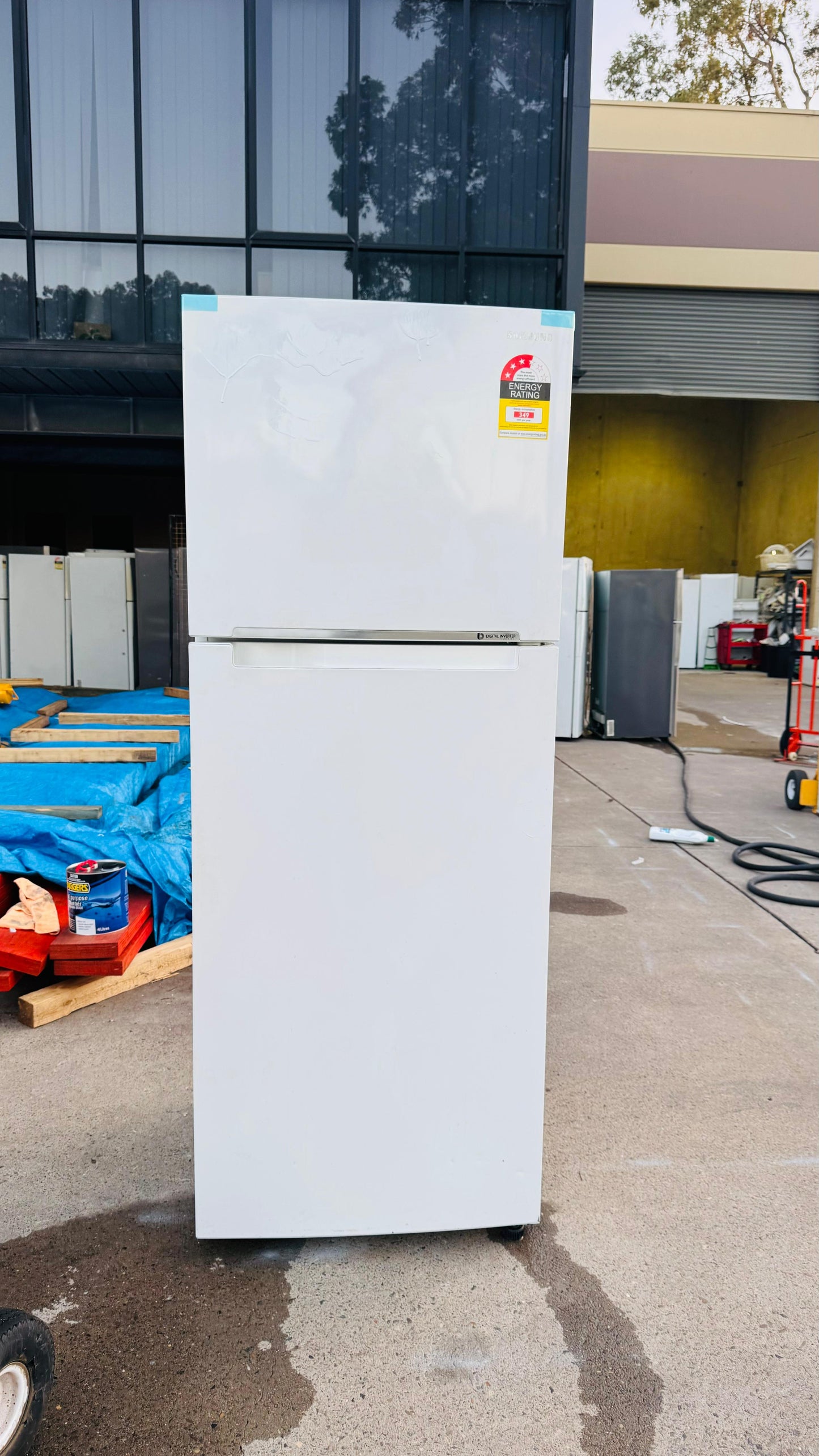 SAMSUNG 419 LITRES FRIDGE FREEZER