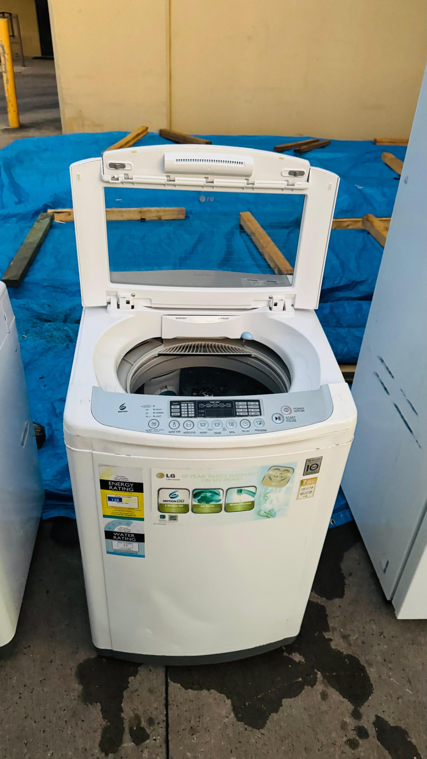 LG 7.5KGS TOP LOADER WASHING MACHINE