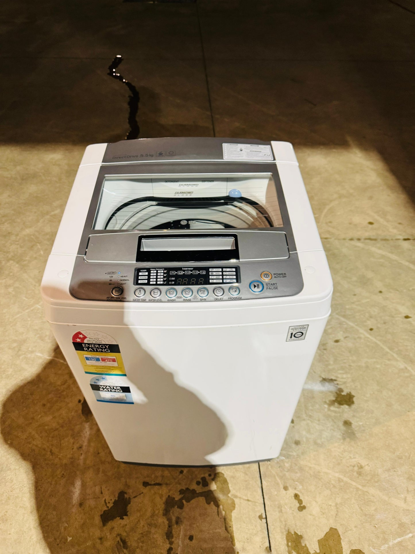 LG 5.5 KGS TOP LOADER WASHING MACHINE