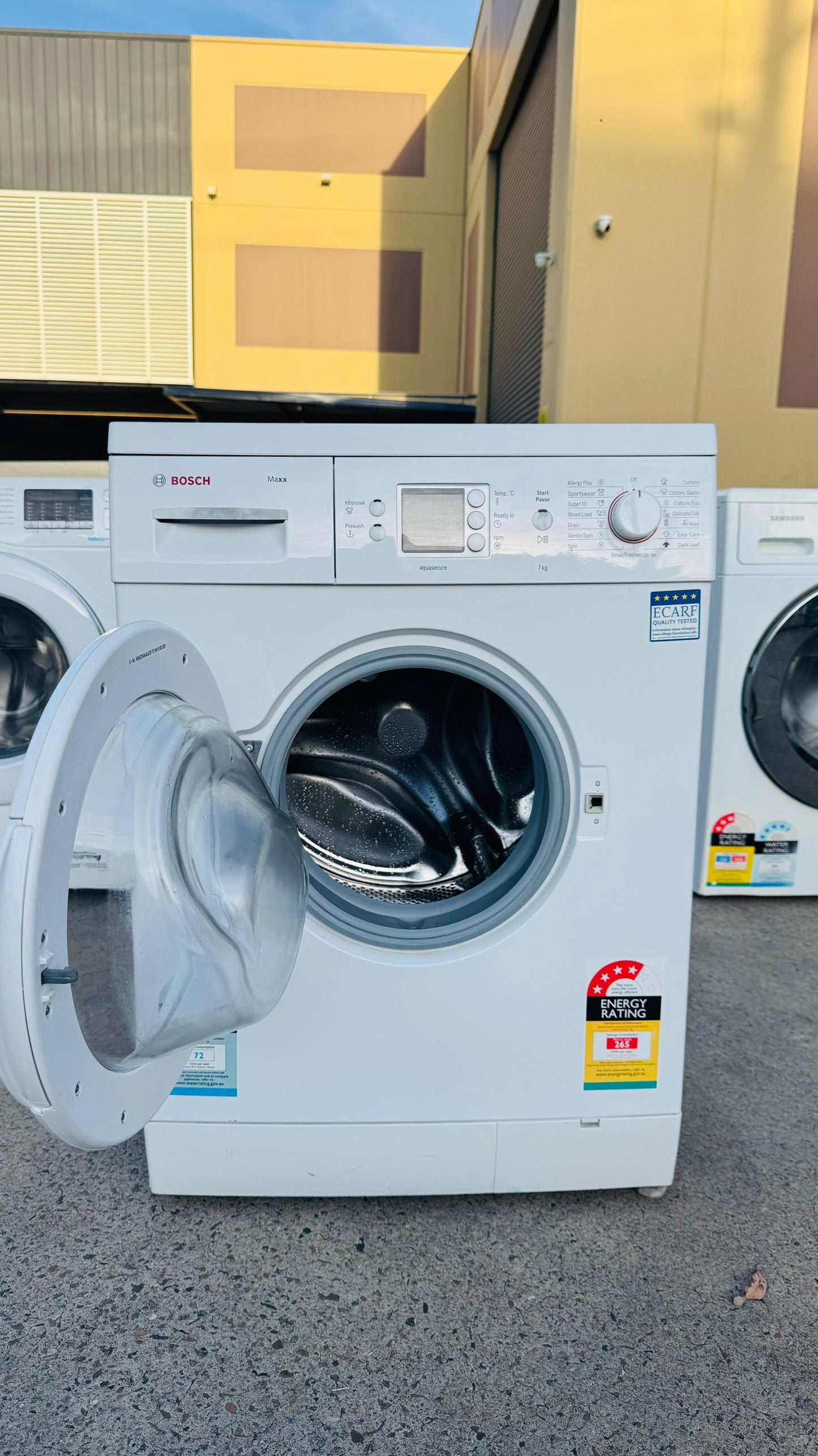 BOSCH 7KGS FRONT LOADER WASHING MACHINE