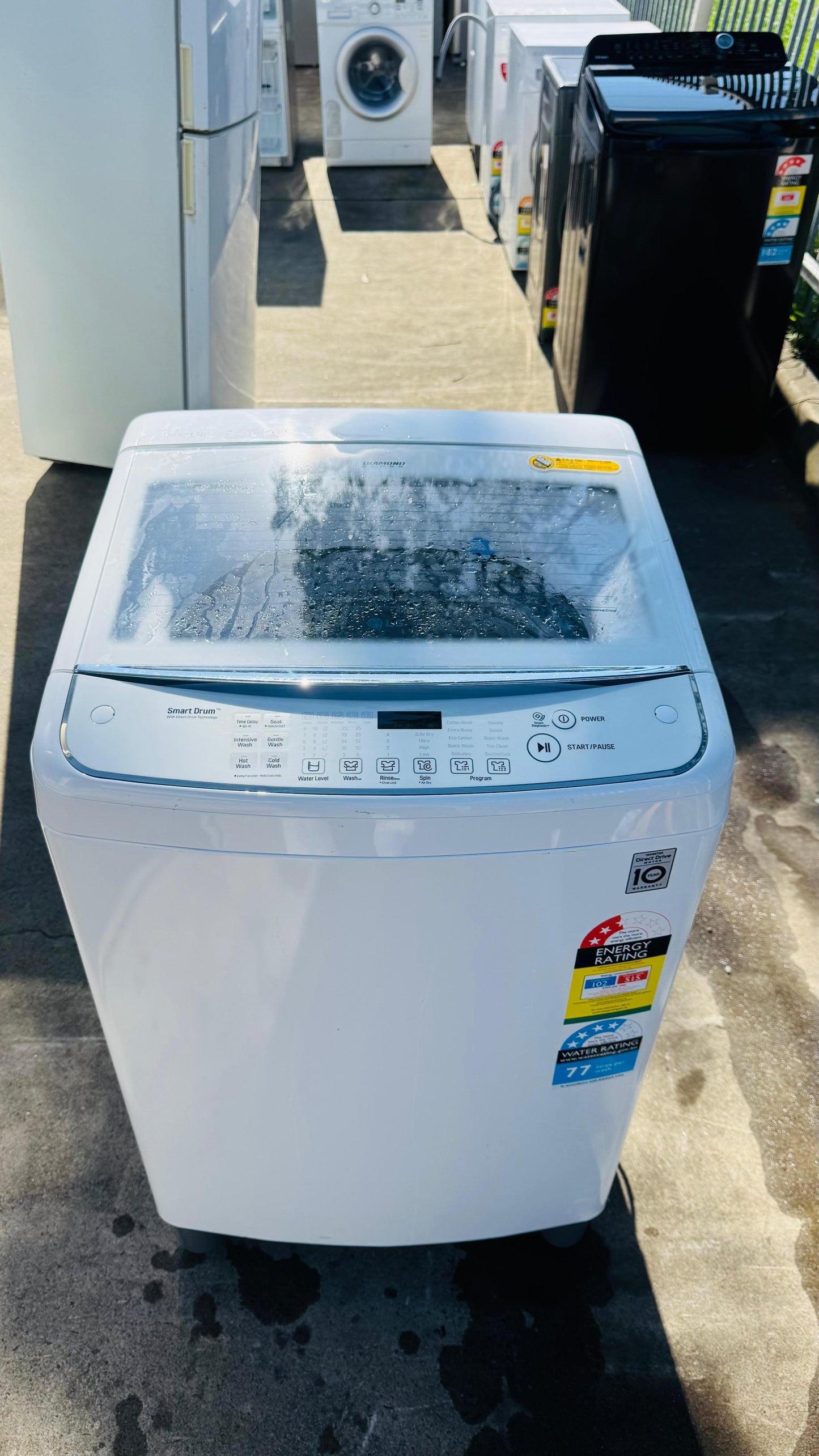 LG 7.5KGS TOP LOADER WASHING MACHINE