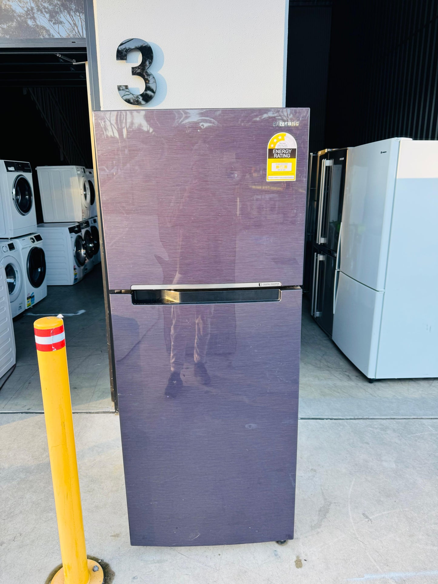SAMSUNG 400 LITRES FRIDGE FREEZER