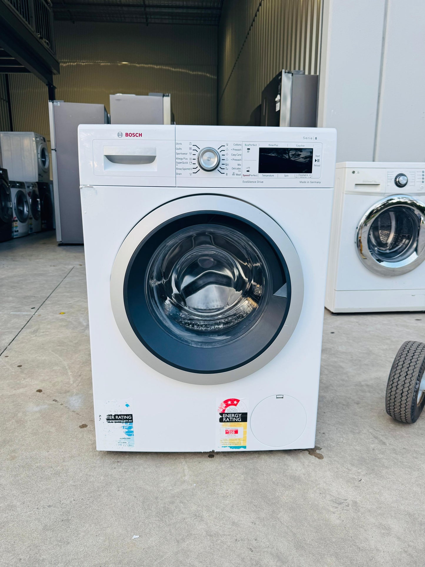 BOSCH 8KGS FRONT LOADER WASHING MACHINE