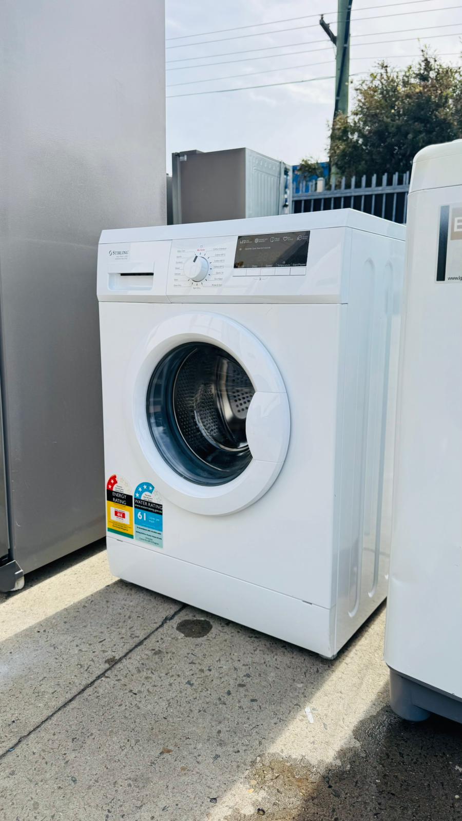 STIRLING 6KGS FRONT LOADER WASHING MACHINE
