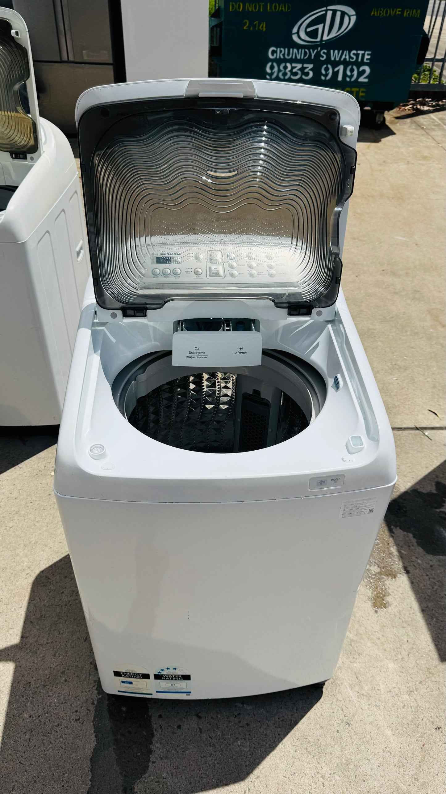 SAMSUNG 8.5KGS TOP LOADER WASHING MACHINE