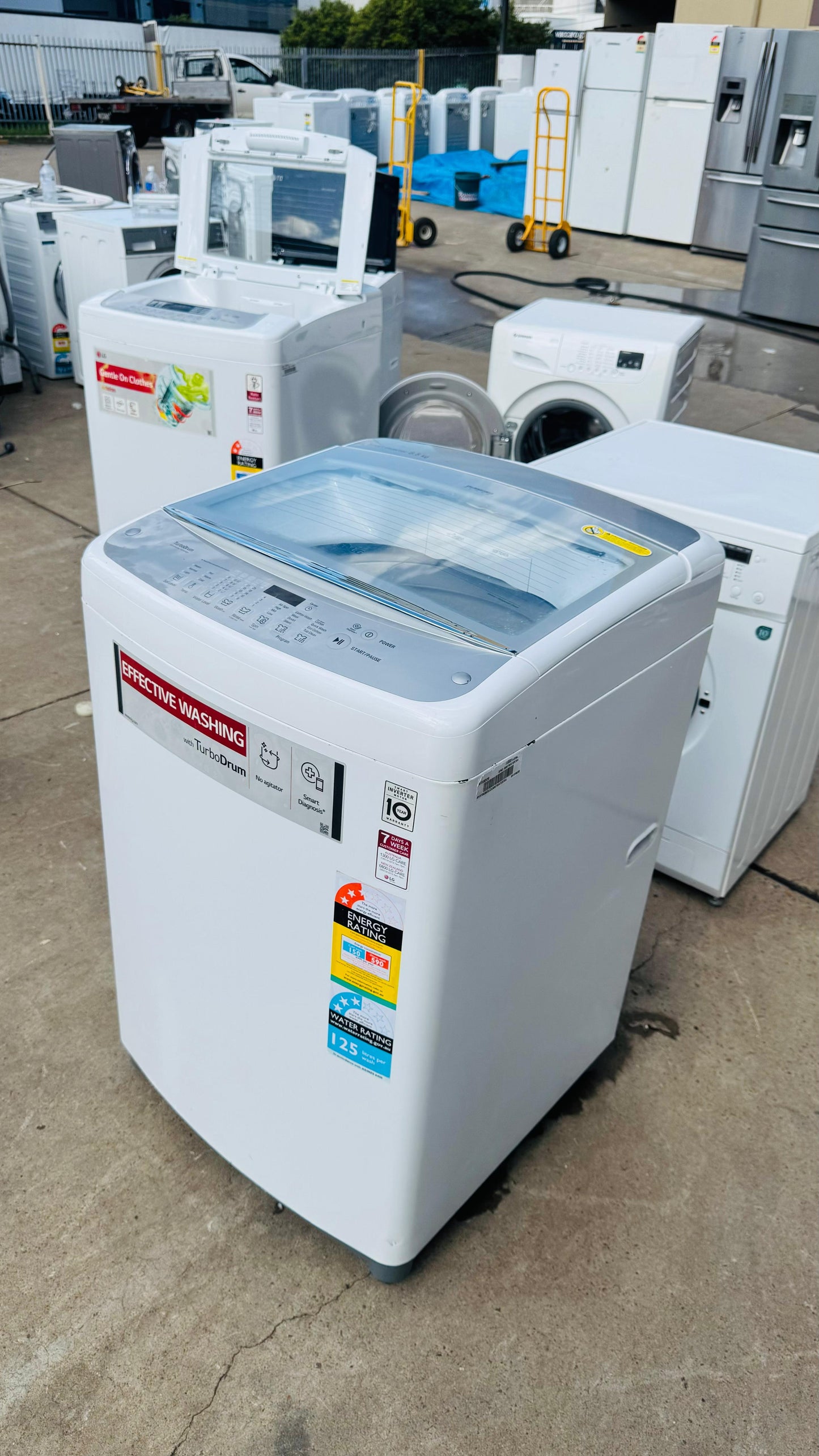 LG 8.5KGS TOP LOADER WASHING MACHINE