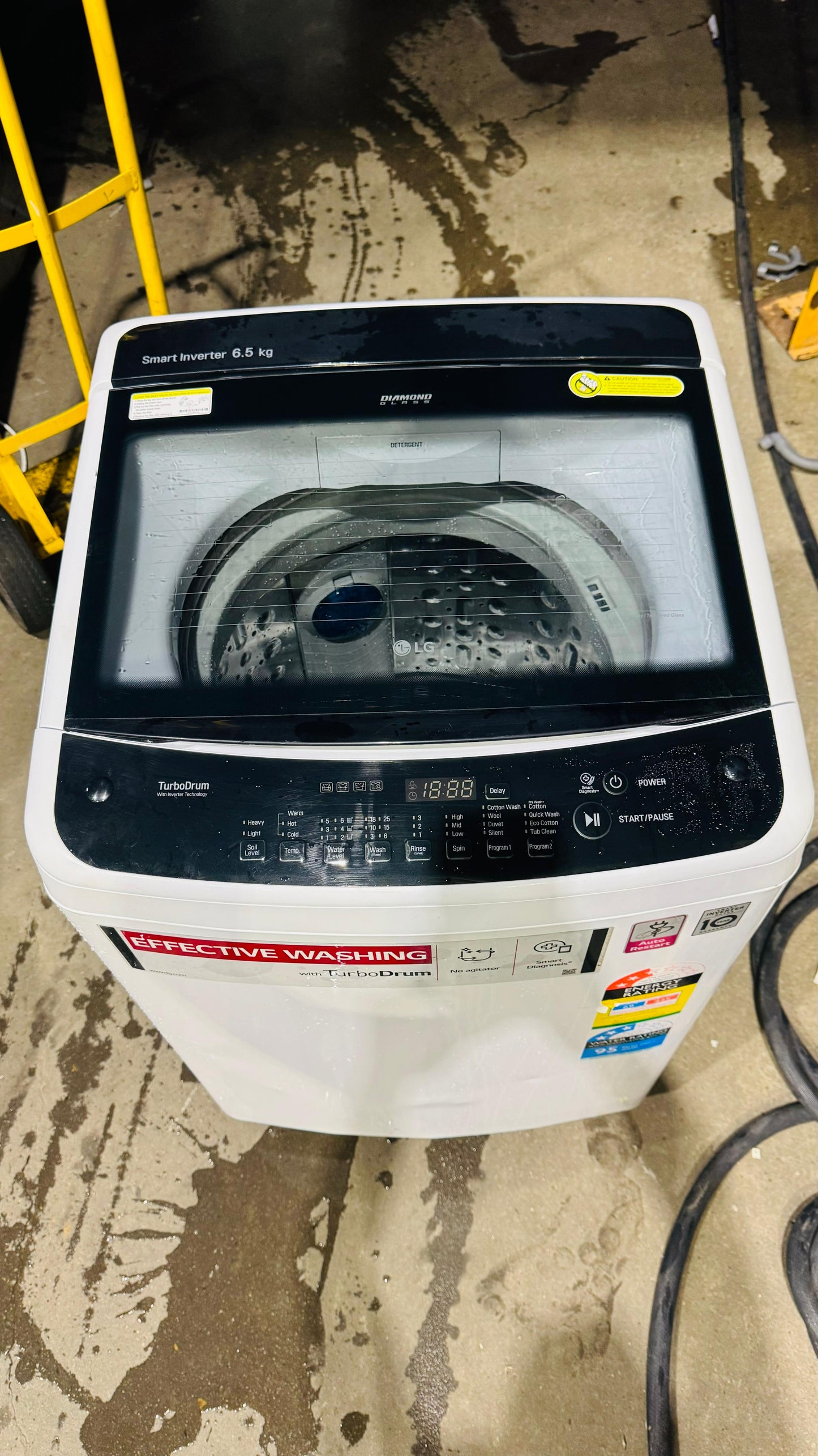LG 6.5KGS TOP LOADER WASHING MACHINE