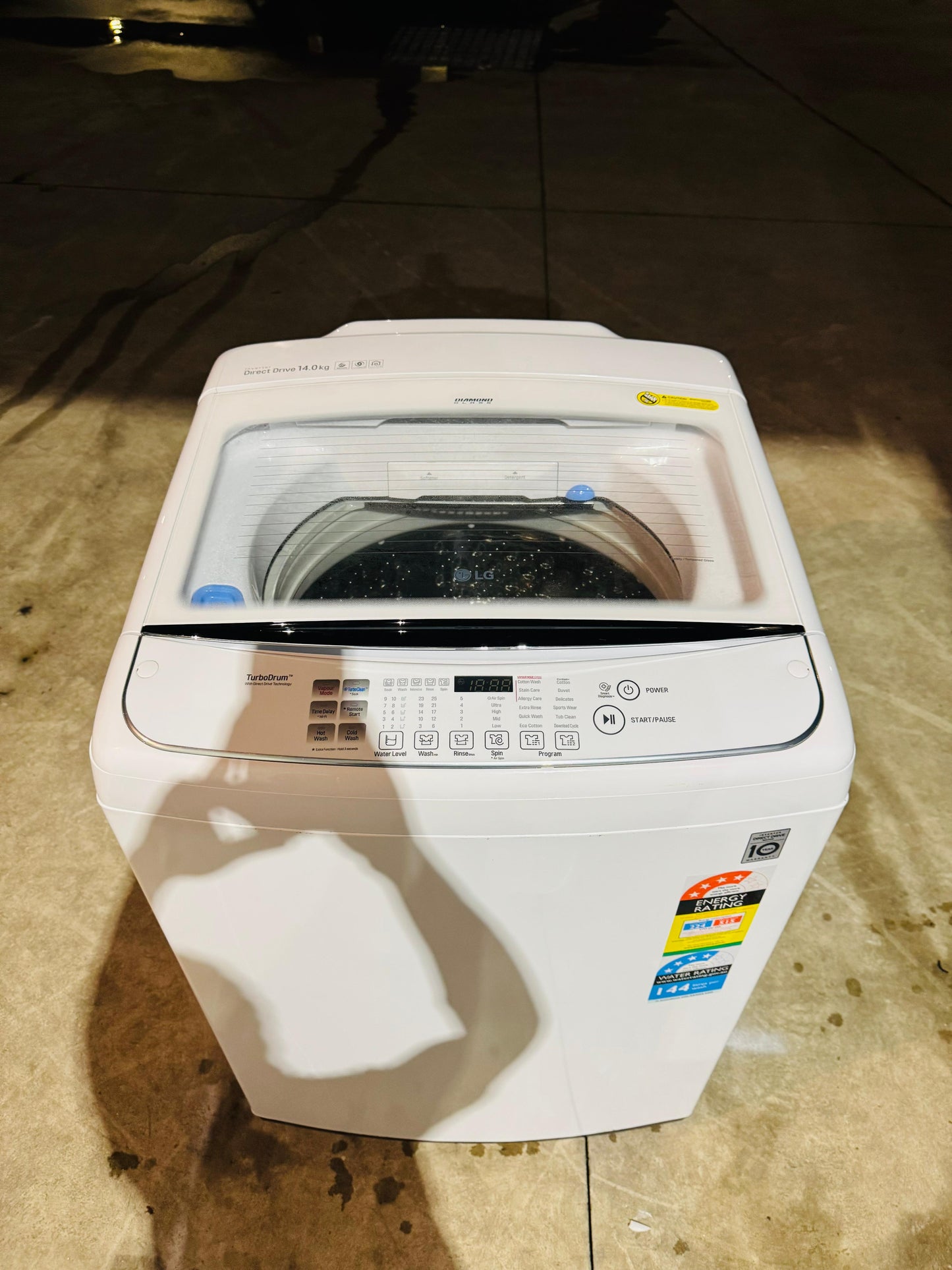 LG 14KGS TOP LOADER WASHING MACHINE