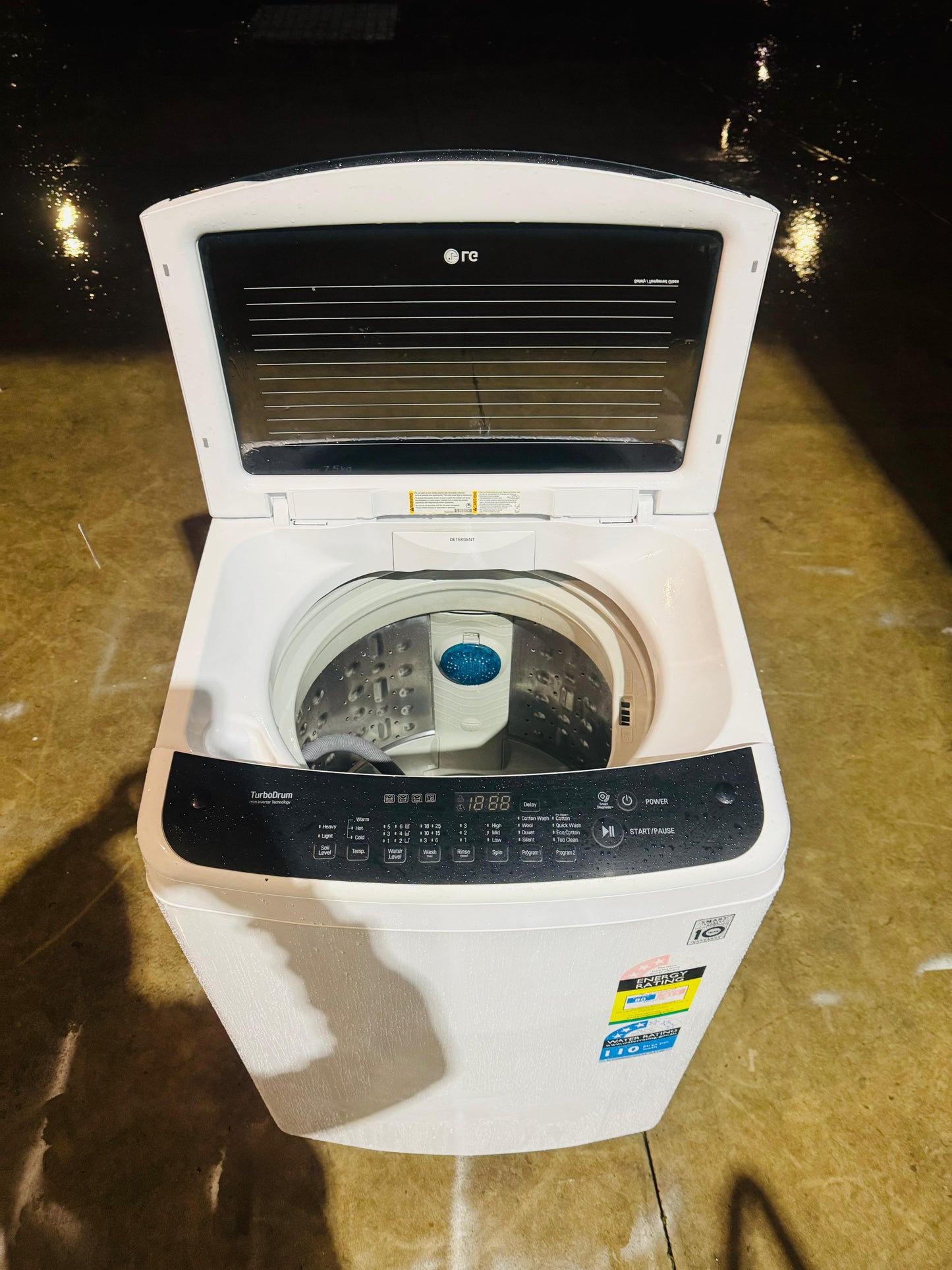 LG 7.5 KGS TOP LOADER WASHING MACHINE
