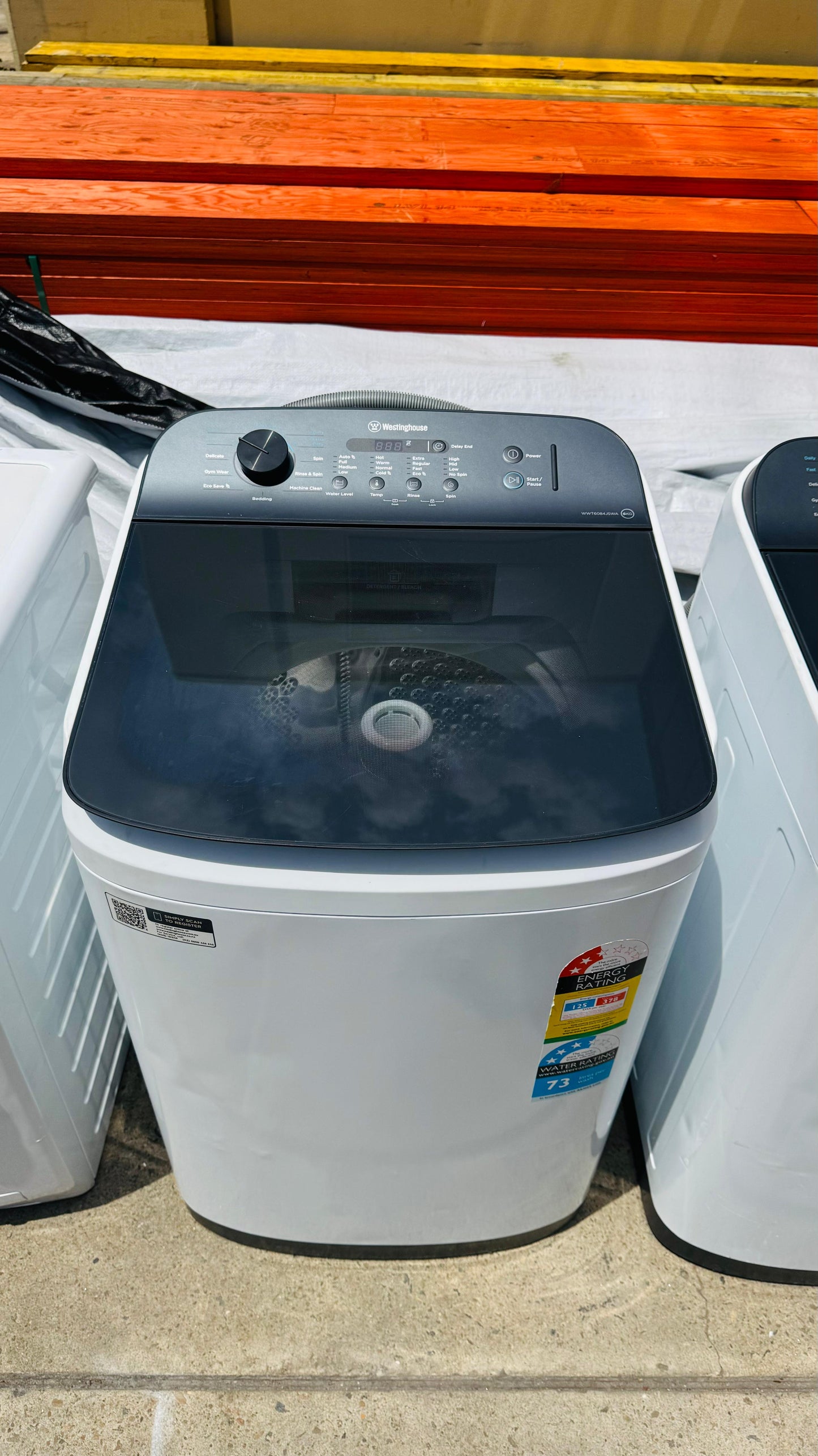 WESTINGHOUSE 6KGS TOP LOADER WASHING MACHINE