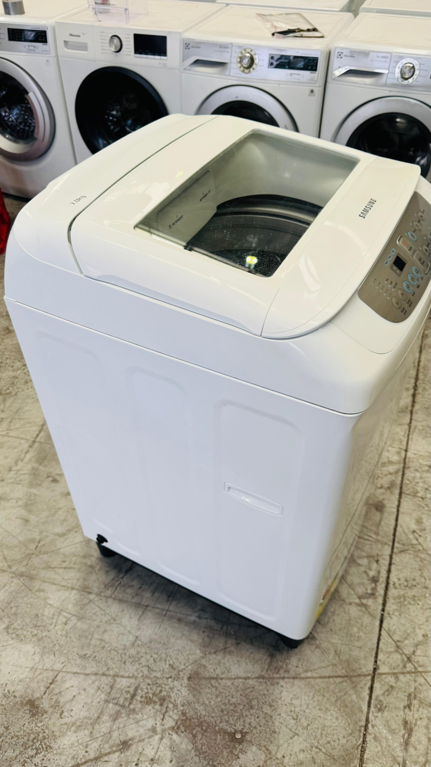 SAMSUNG 7KGS TOP LOADER WASHING MACHINE