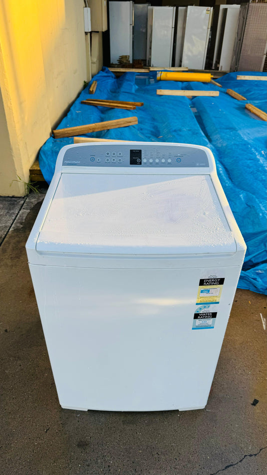 FISHER AND PAYKEL 10KGS TOP LOADER WASHING MACHINE