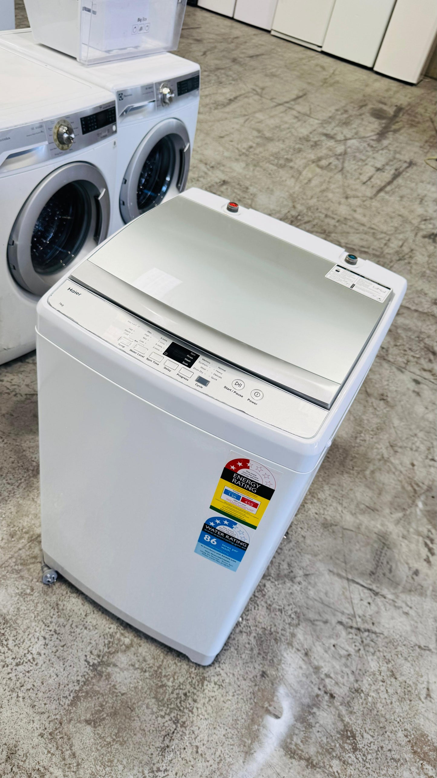 HAIER 7KGS TOP LOADER WASHING MACHINE