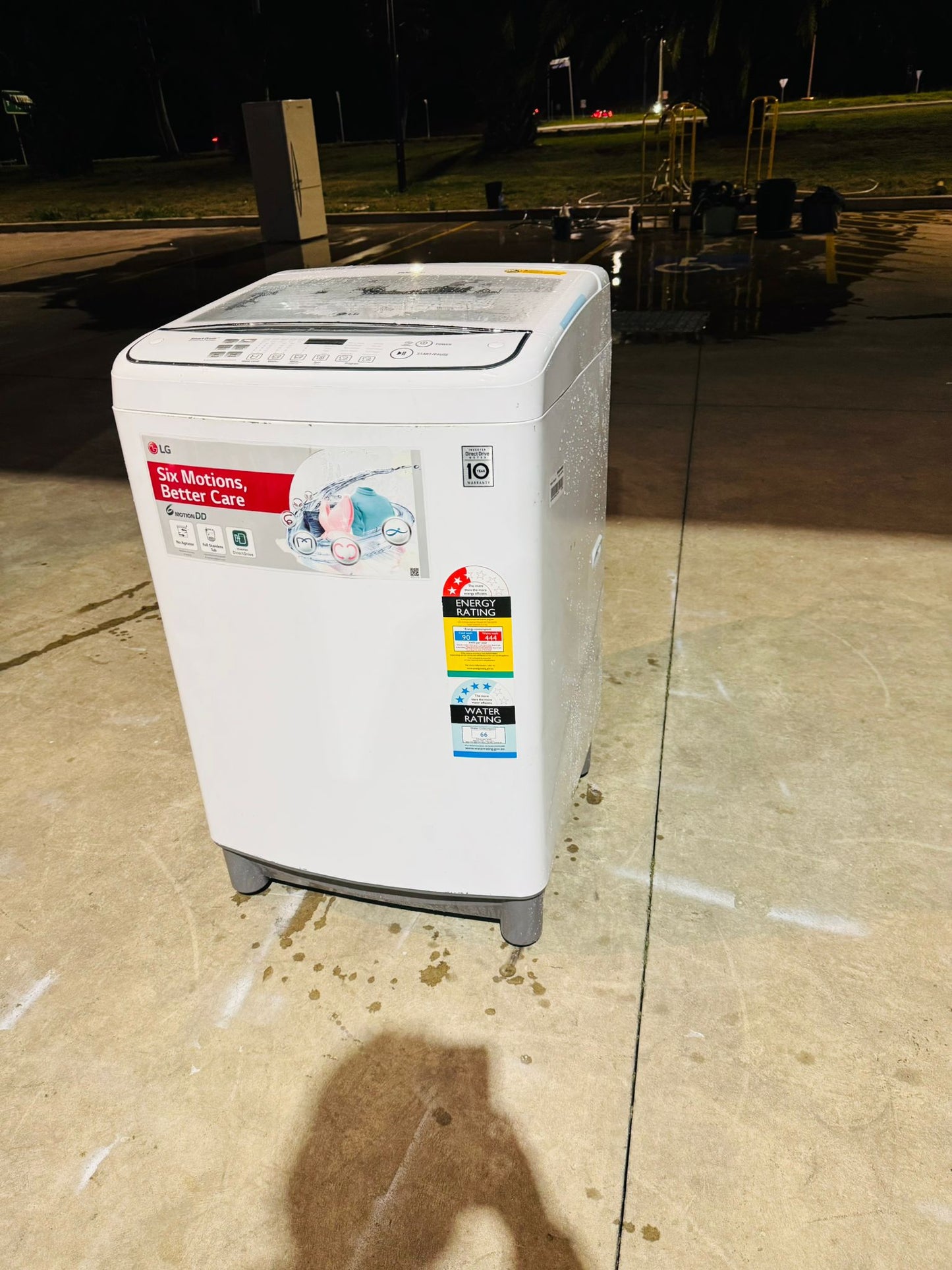 LG 6.5 KGS TOP LOADER WASHING MACHINE