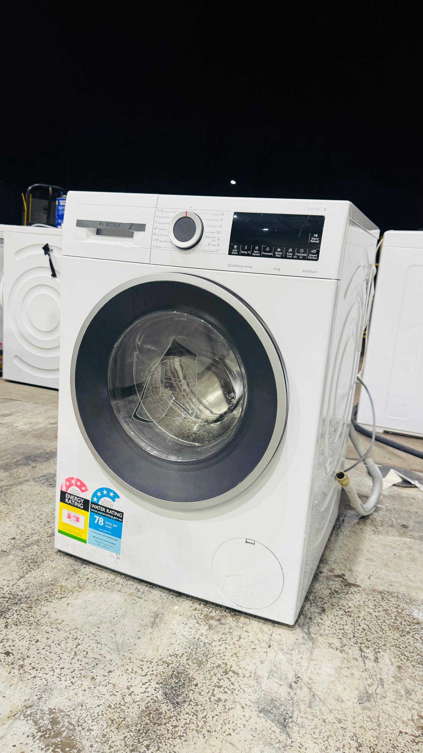 BOSCH 9KGS FRONT LOADER WASHING MACHINE
