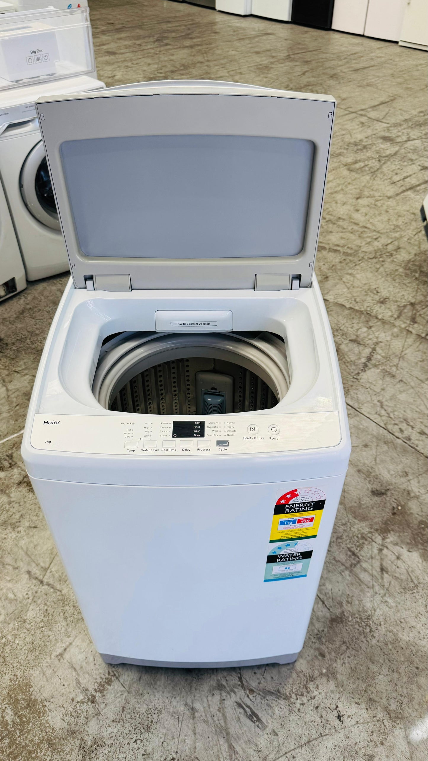 HAIER 7KGS TOP LOADER WASHING MACHINE