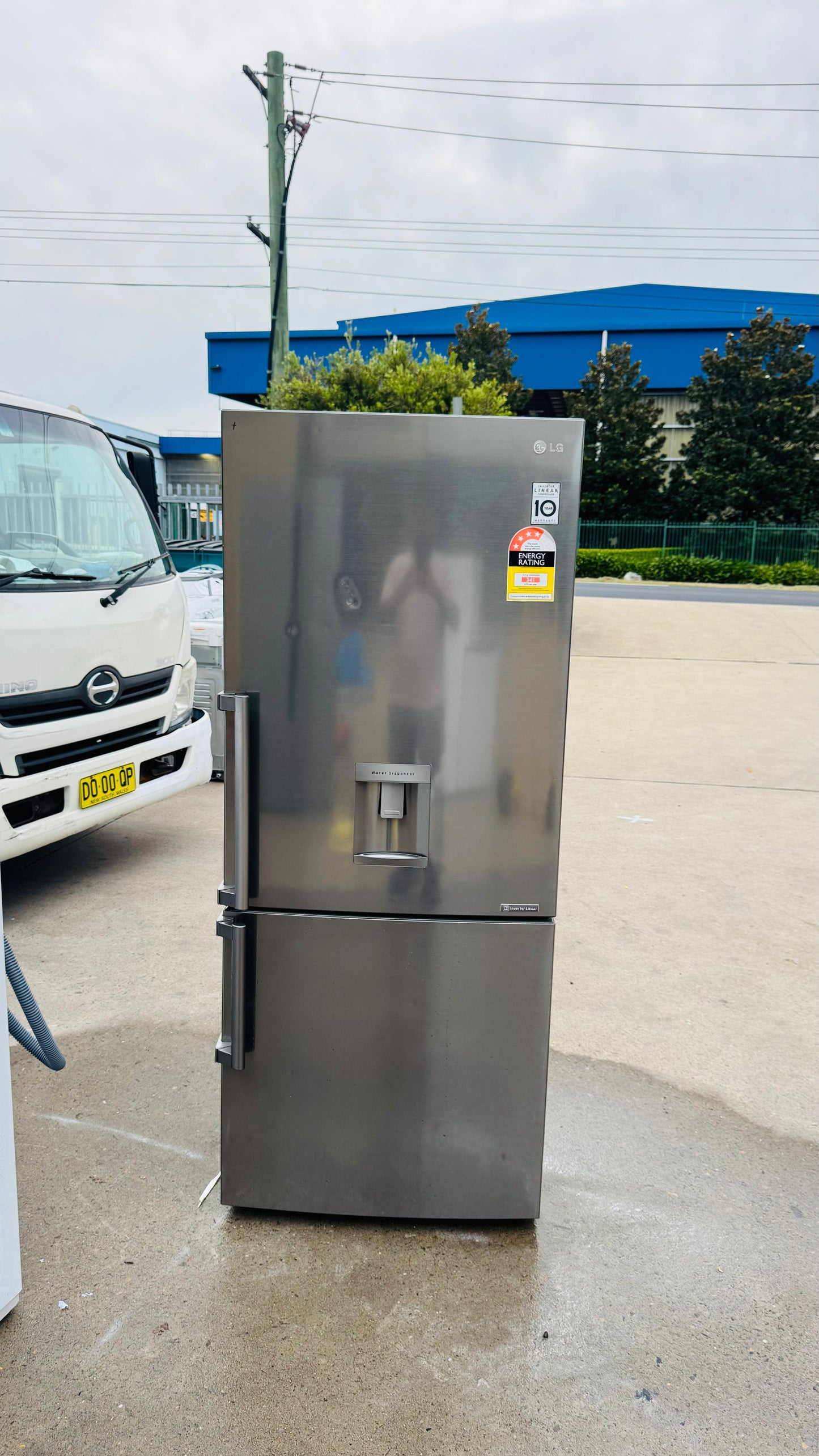 LG 450 LITRES FRIDGE FREEZER