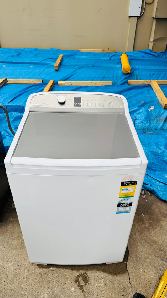 FISHER AND PAYKEL 10KGS TOP LOADER WASHING MACHINE