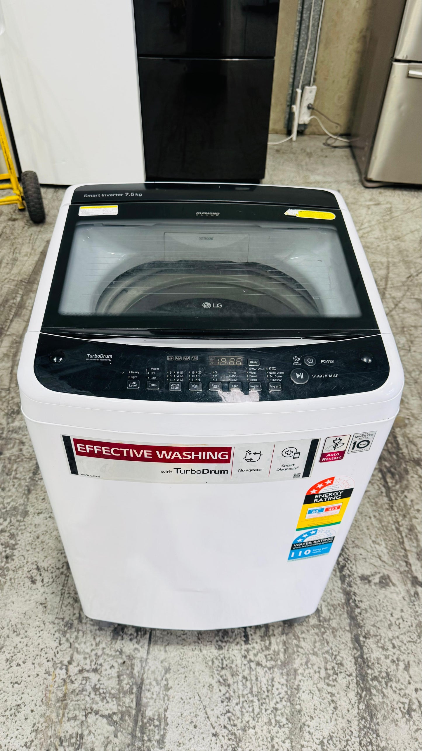 LG 7.5KGS TOP LOADER WASHING MACHINE