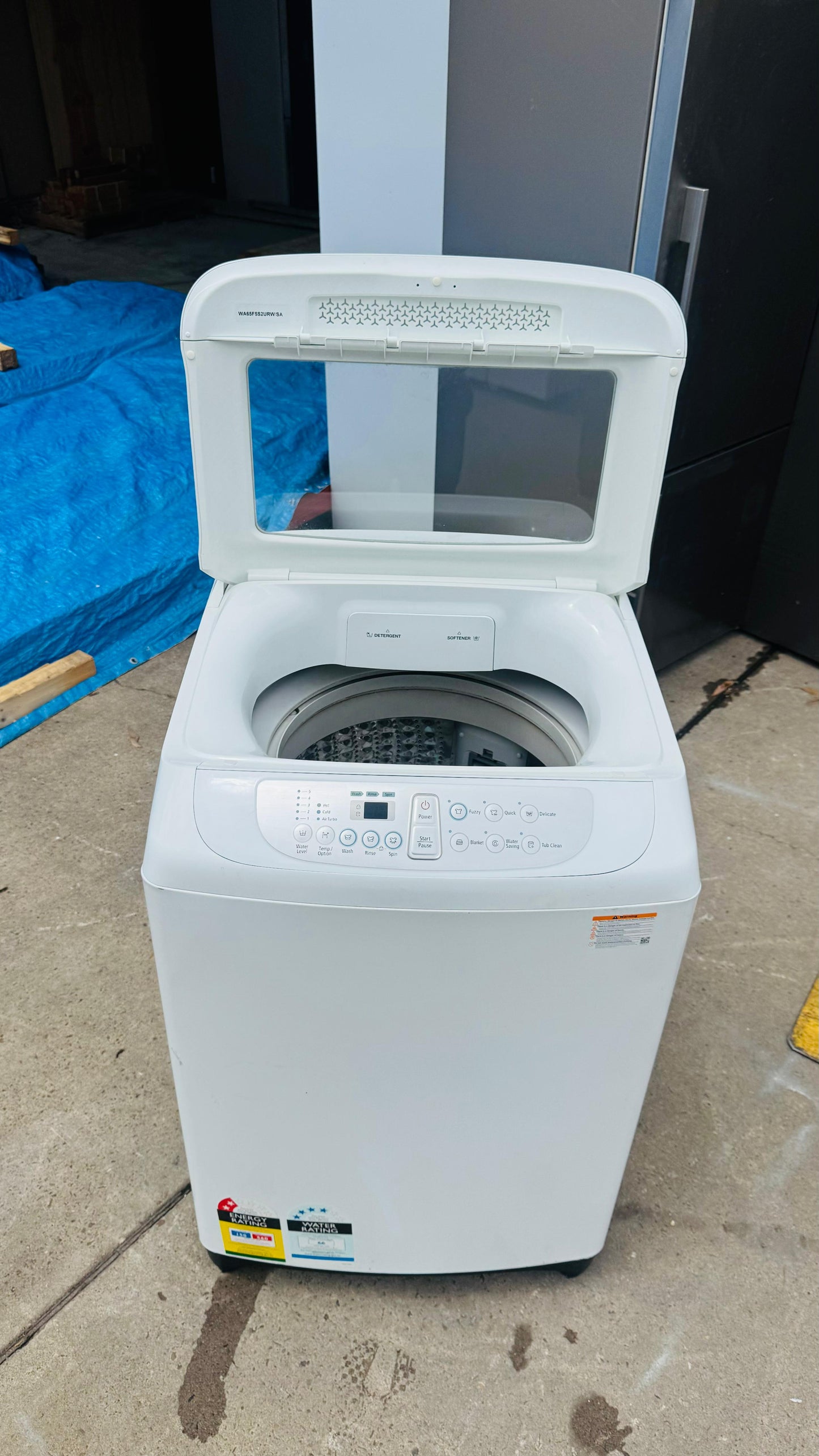 SAMSUNG 6.5KGS TOP LOADER WASHING MACHINE
