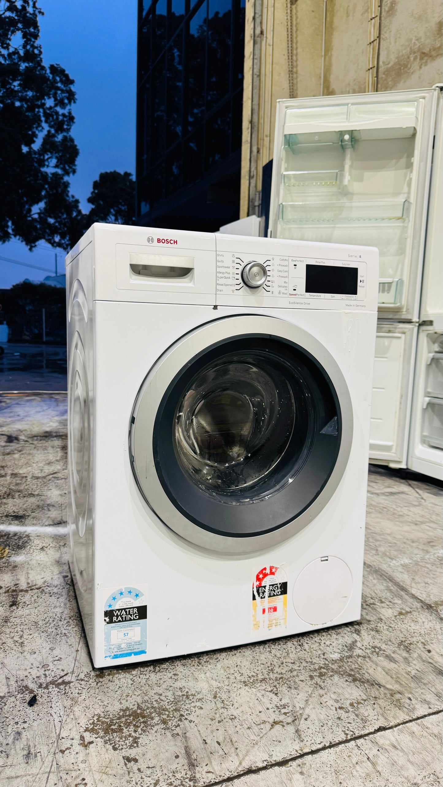 BOSCH 8KGS FRONT LOADER WASHING MACHINE