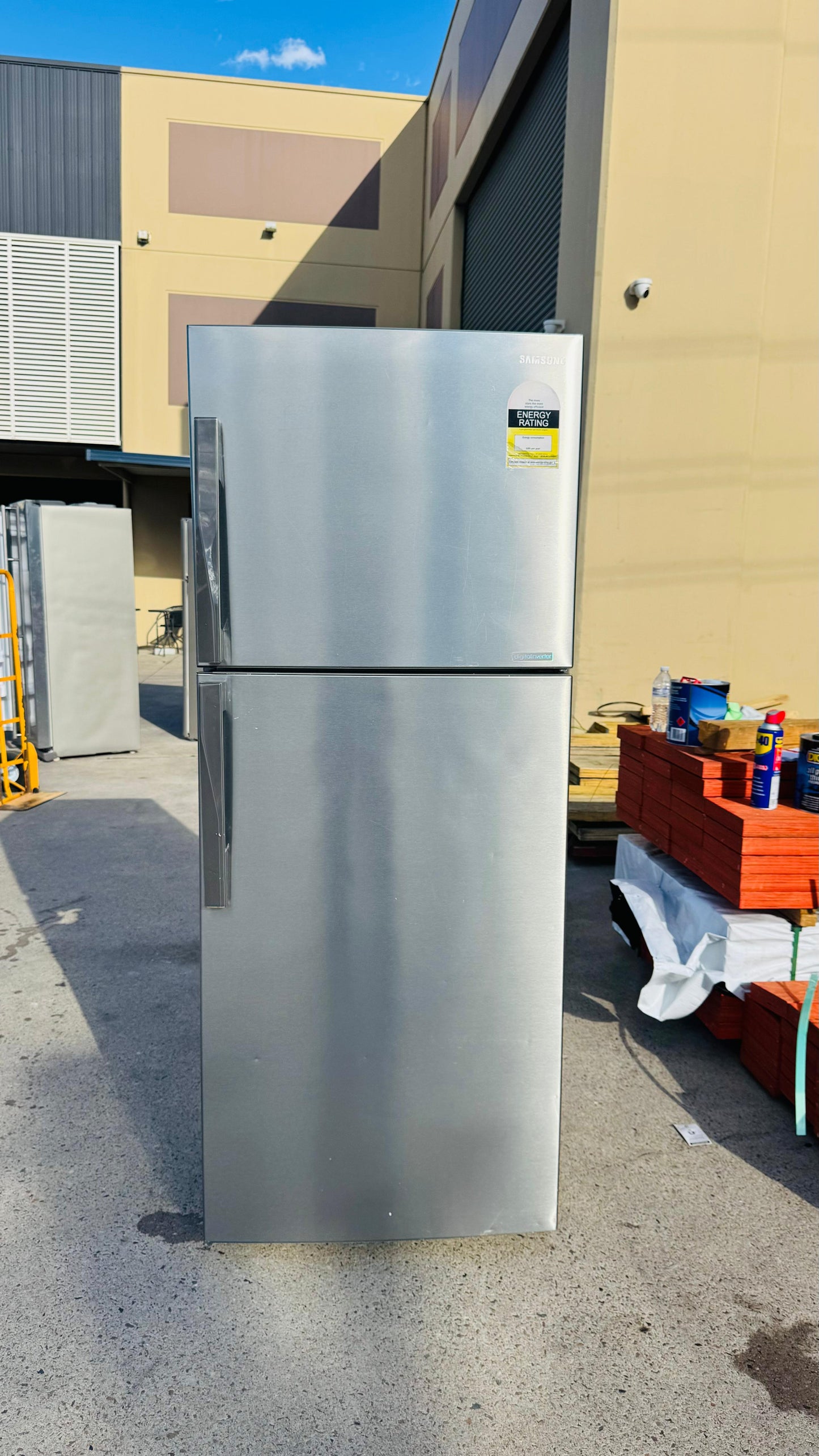 SAMSUNG 393 LITRES FRIDGE FREEZER