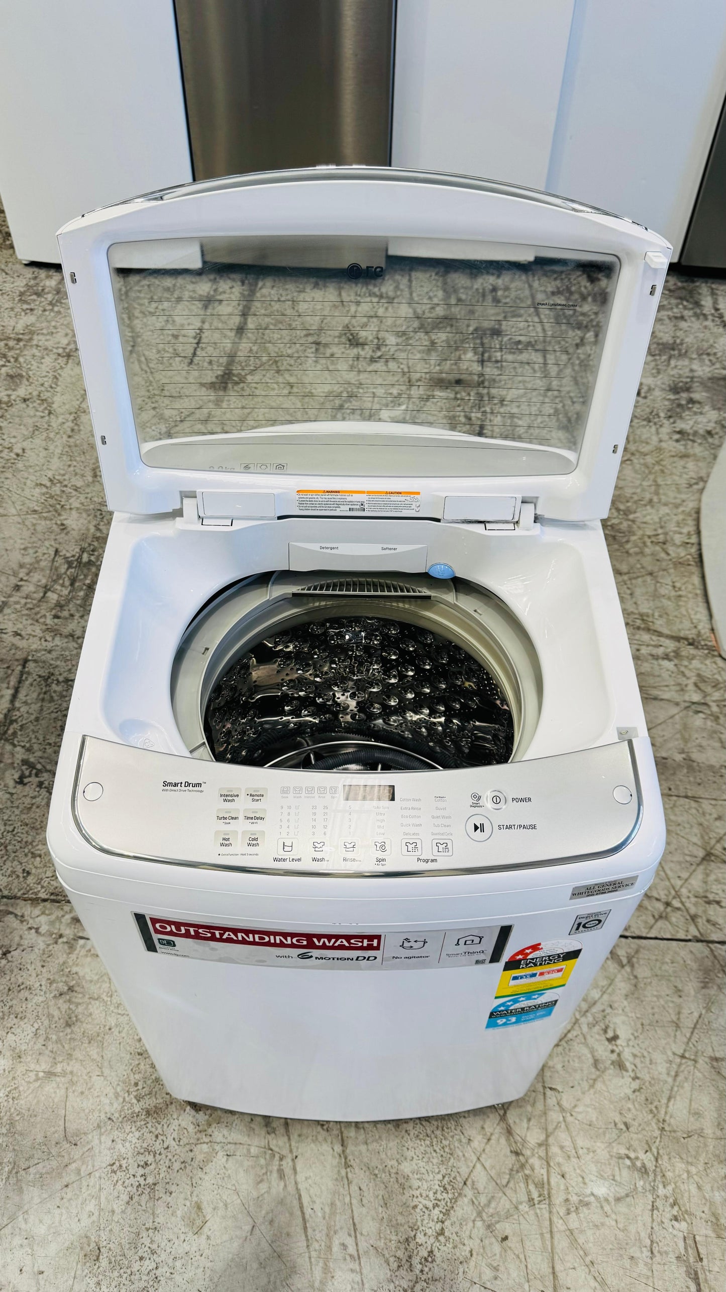 LG 9KGS TOP LOADER WASHING MACHINE