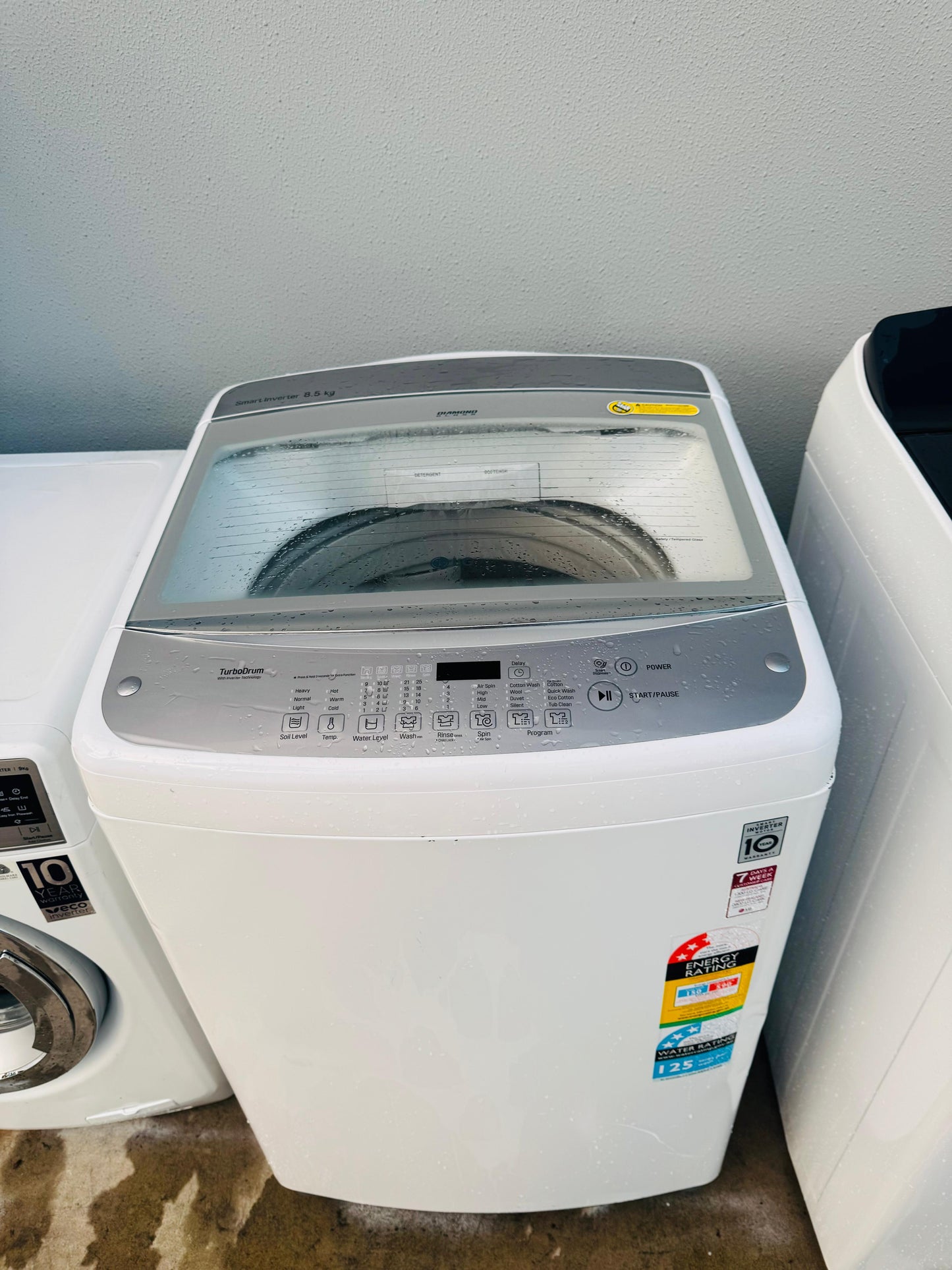 LG 8.5 KGS TOP LOADER WASHING MACHINE