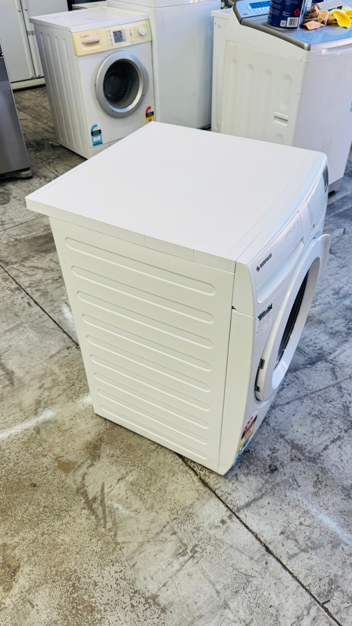 SIMPSON 8KGS FRONT LOADER WASHING MACHINE