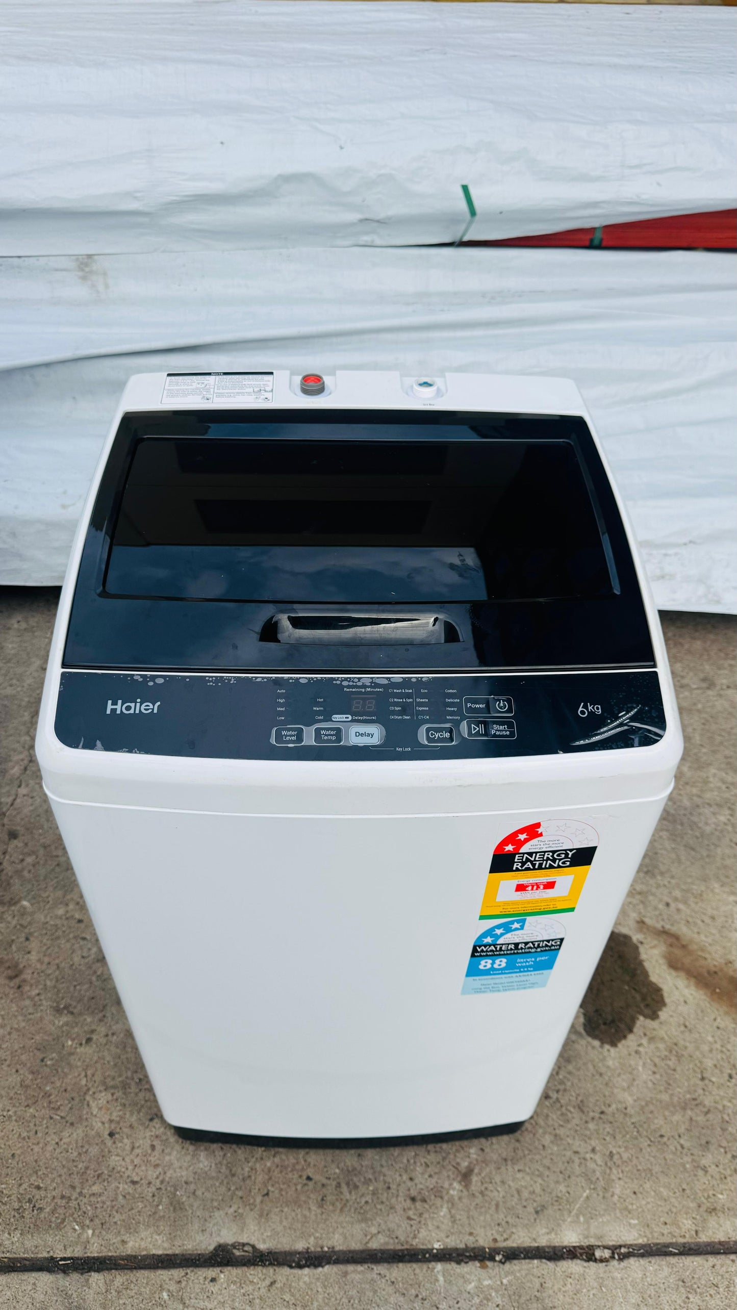 HAIER 6KGS TOP LOADER WASHING MACHINE