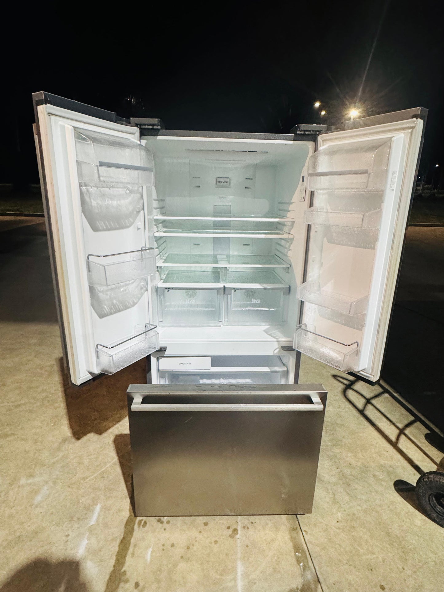 WESTING HOUSE FRENCH DOOR 510 LITRES FRIDGE FREEZER