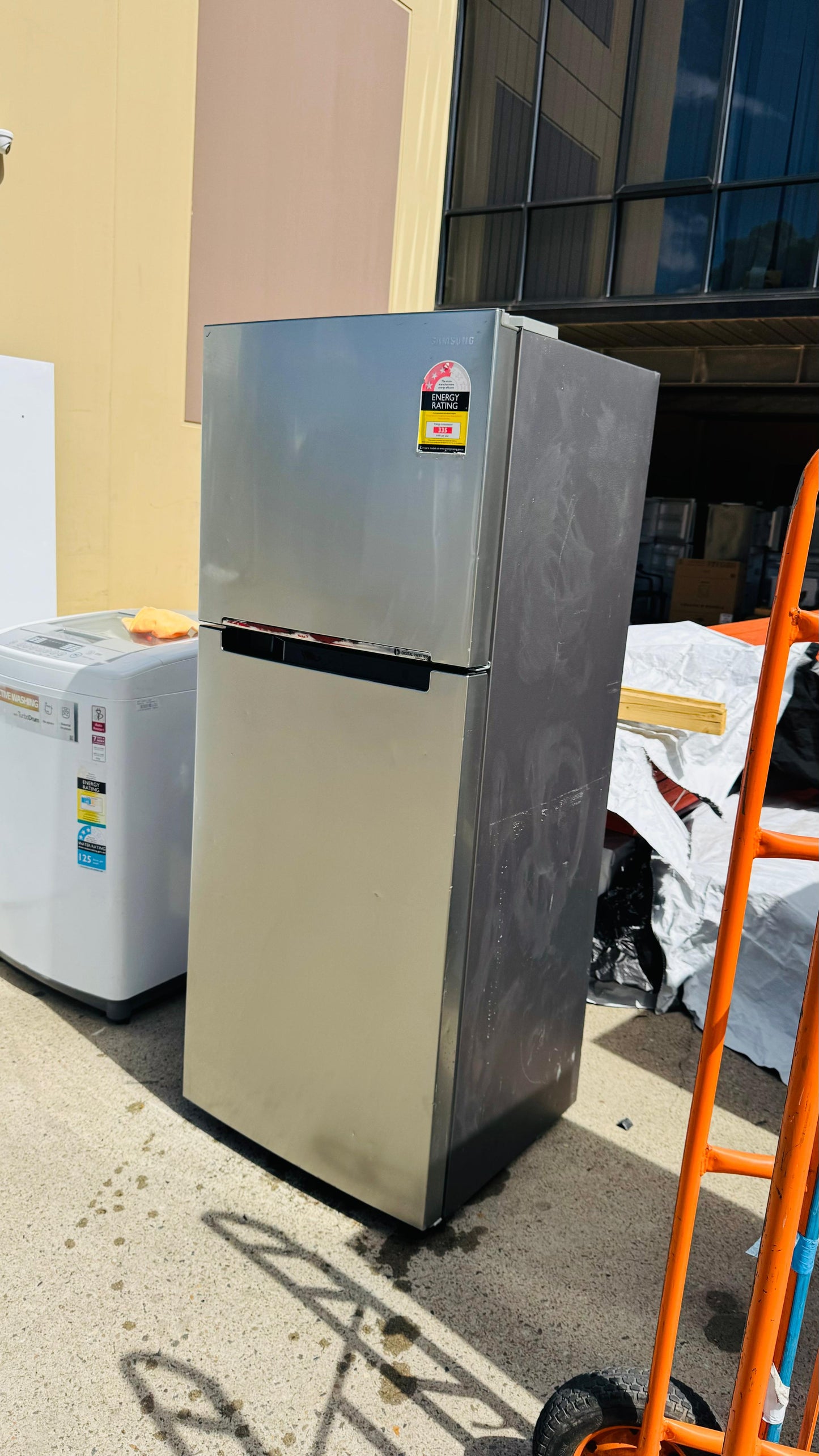 SAMSUNG 400 LITRES FRIDGE FREEZER