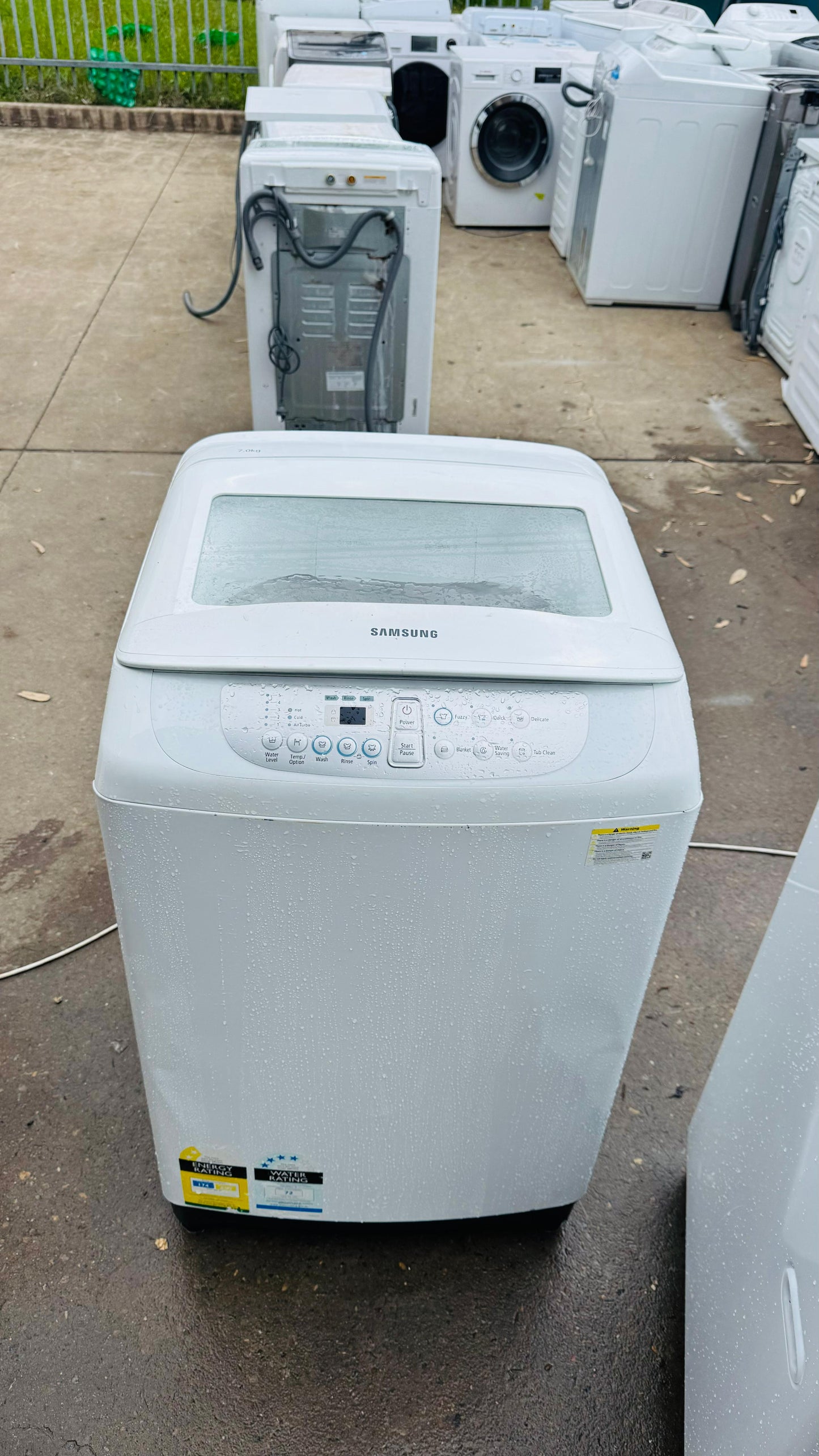 SAMSUNG 7KGS TOP LOADER WASHING MACHINE