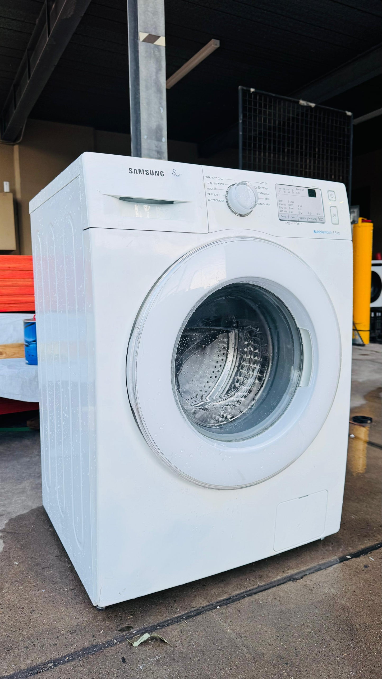 SAMSUNG 6.5KGS FRONT LOADER WASHING MACHINE