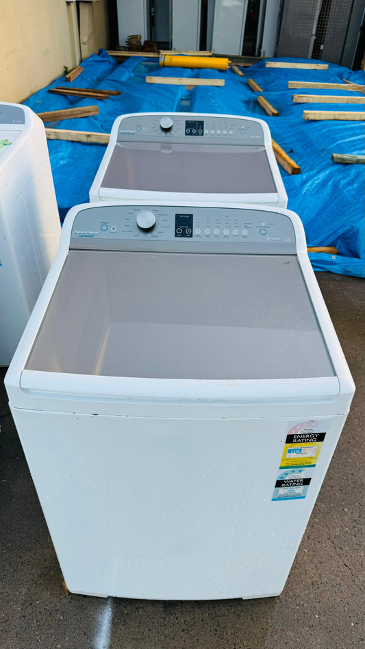FISHER AND PAYKEL 10KGS TOP LOADER WASHING MACHINE