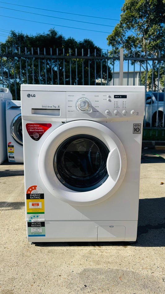 LG 7KGS FRONT LOADER WASHING MACHINE