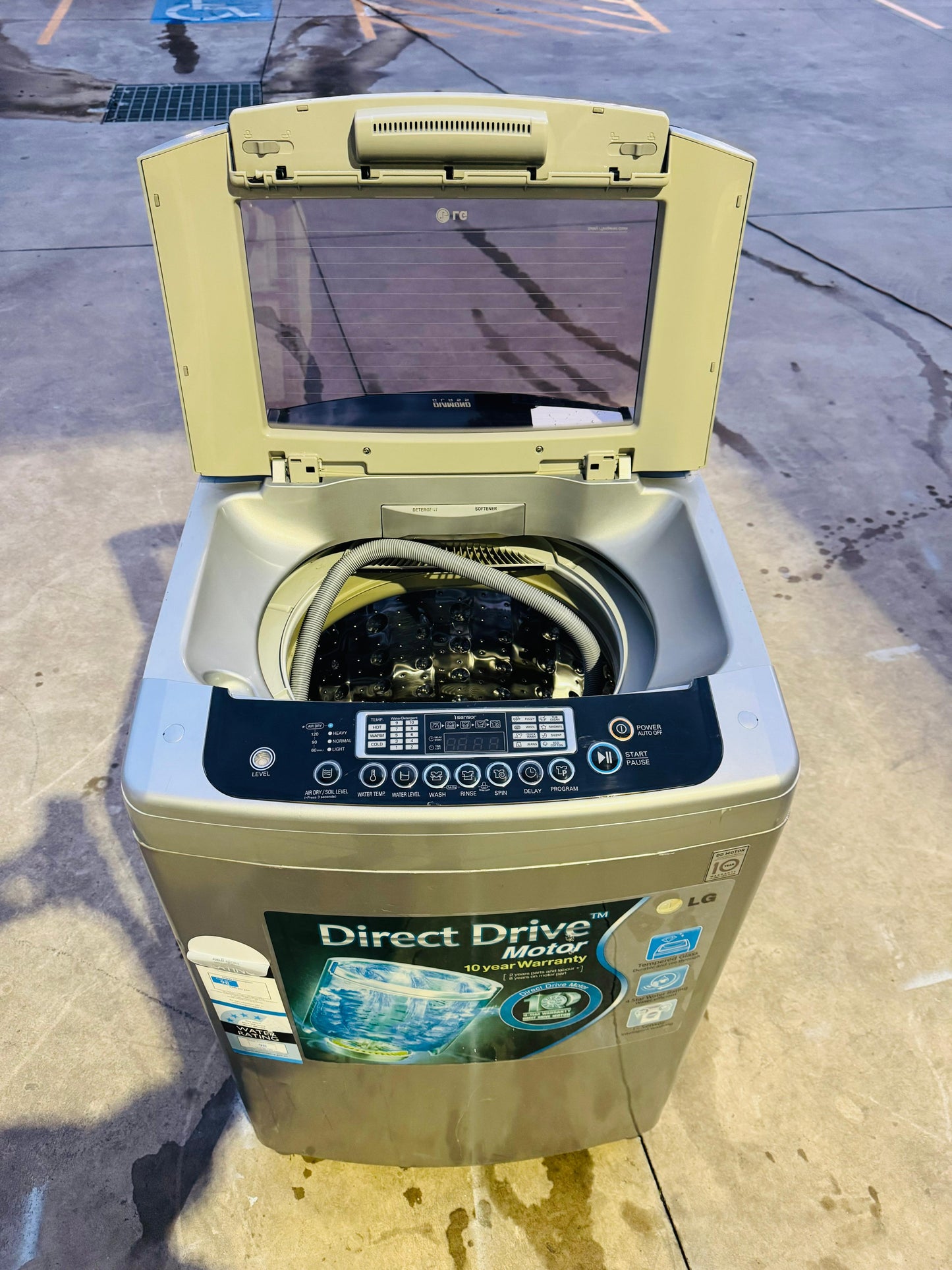 LG 9.5KGS TOP LOADER WASHING MACHINE