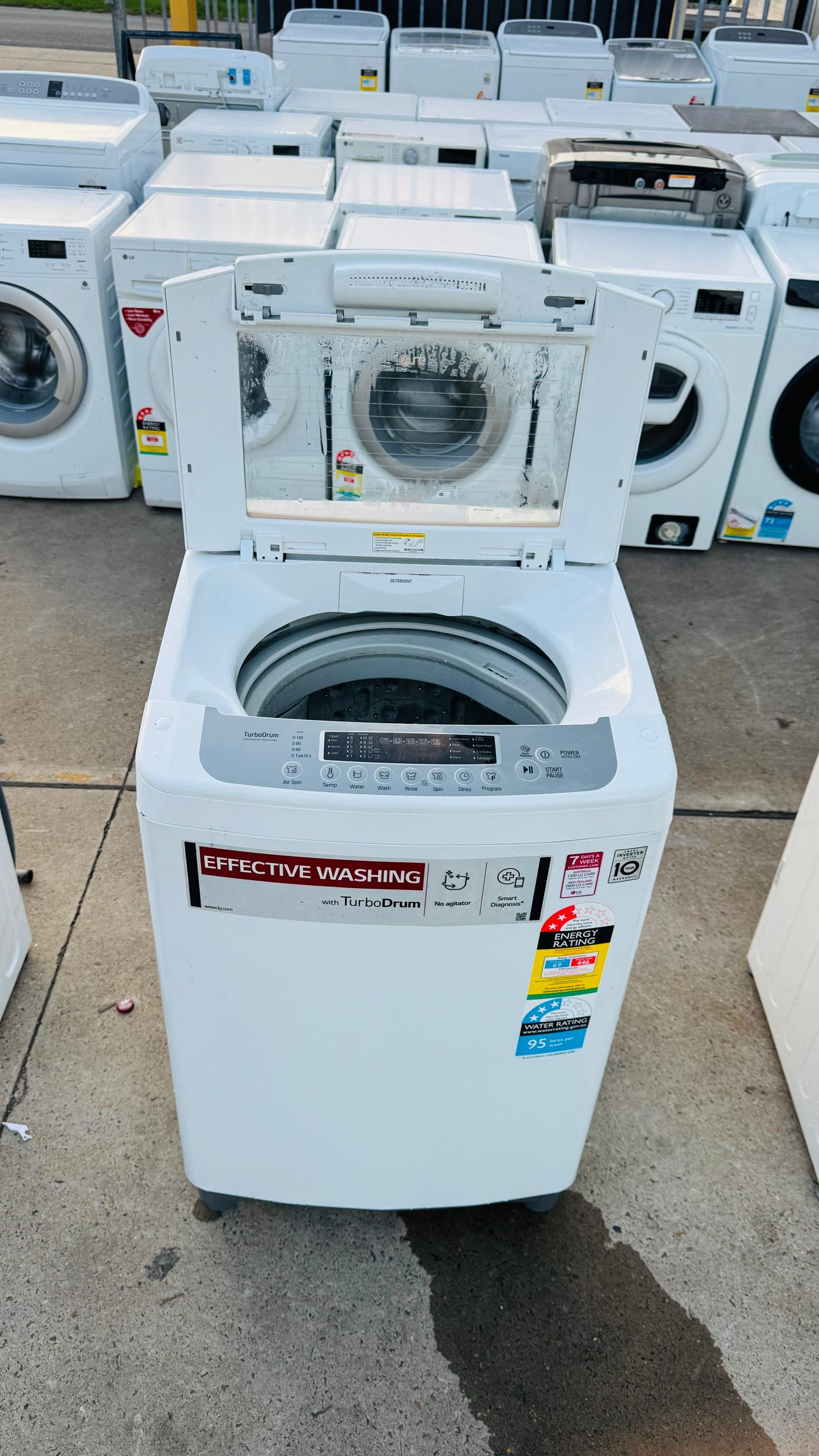LG 6.5KGS TOP LOADER WASHING MACHINE